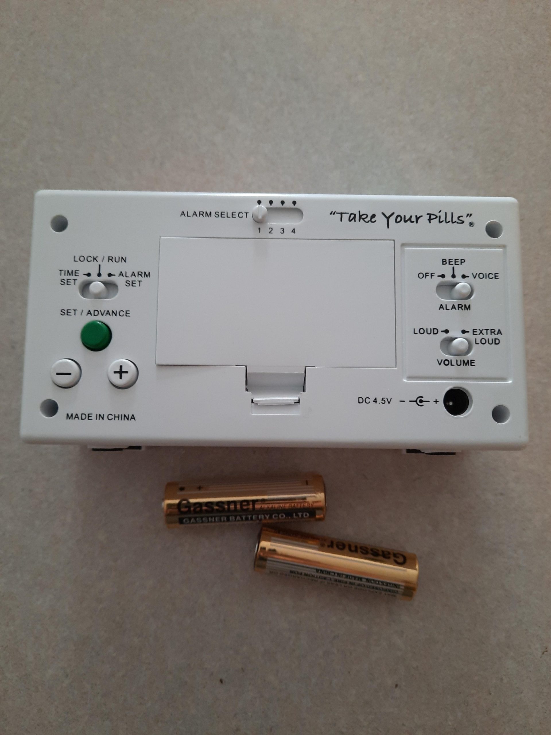MEDCENTER Digital Talking Medication Alarm Clock for Seniors customer photo 2
