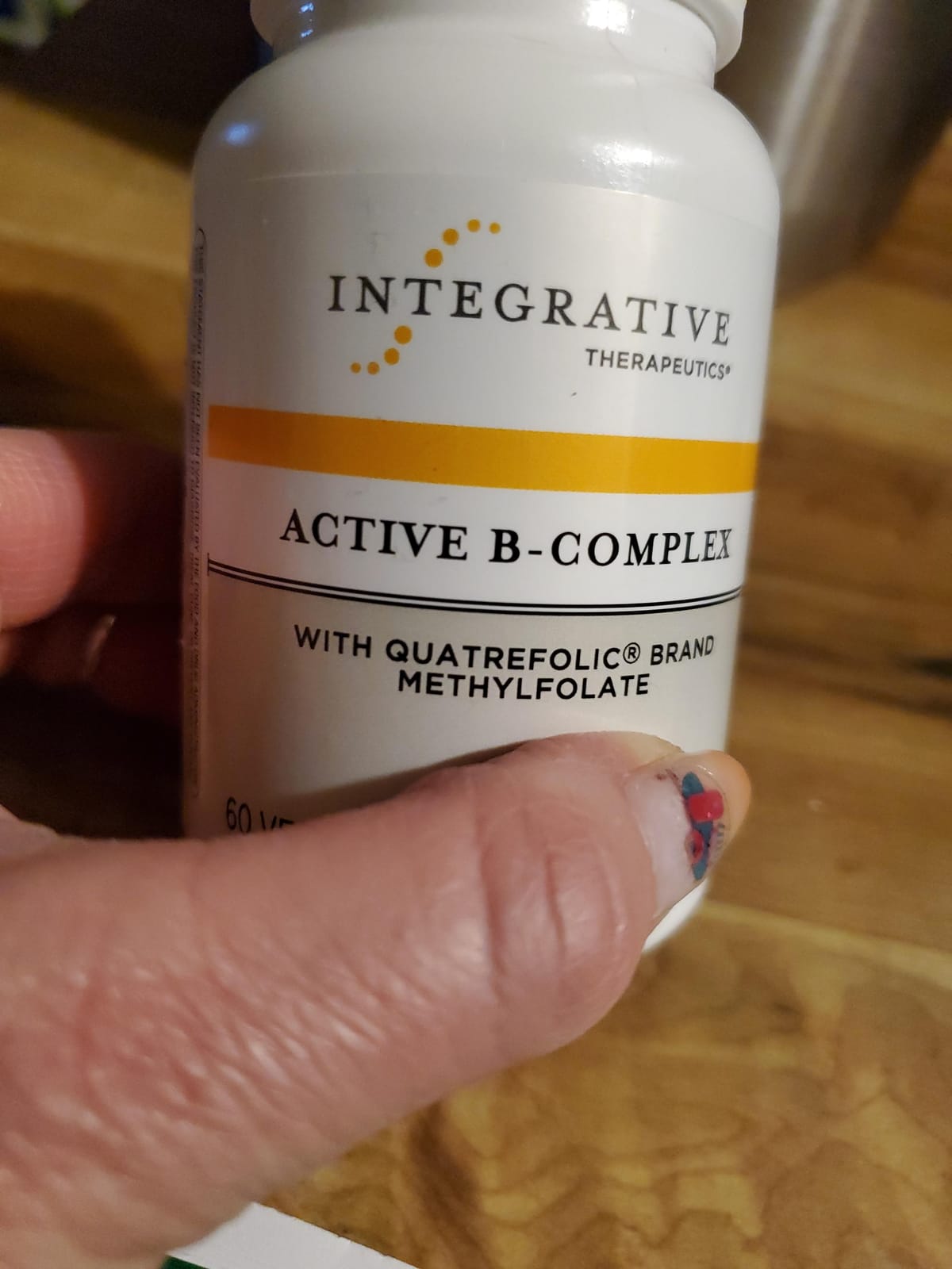 Integrative Therapeutics Active B-Complex - Cellular Energy & Heart Health Support with Vitamins B2, B6 & B12* - Supports Nervous & Immune Systems* - Third-Party Tested - 60 Capsules (30 Servings) customer photo 1
