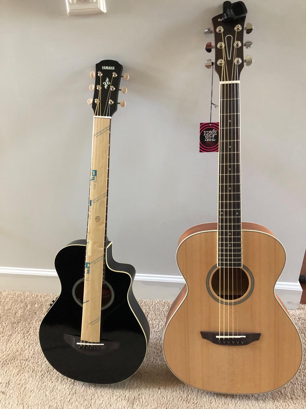Yamaha APXT2 3/4-Size Acoustic-Electric Guitar - Natural customer photo 1