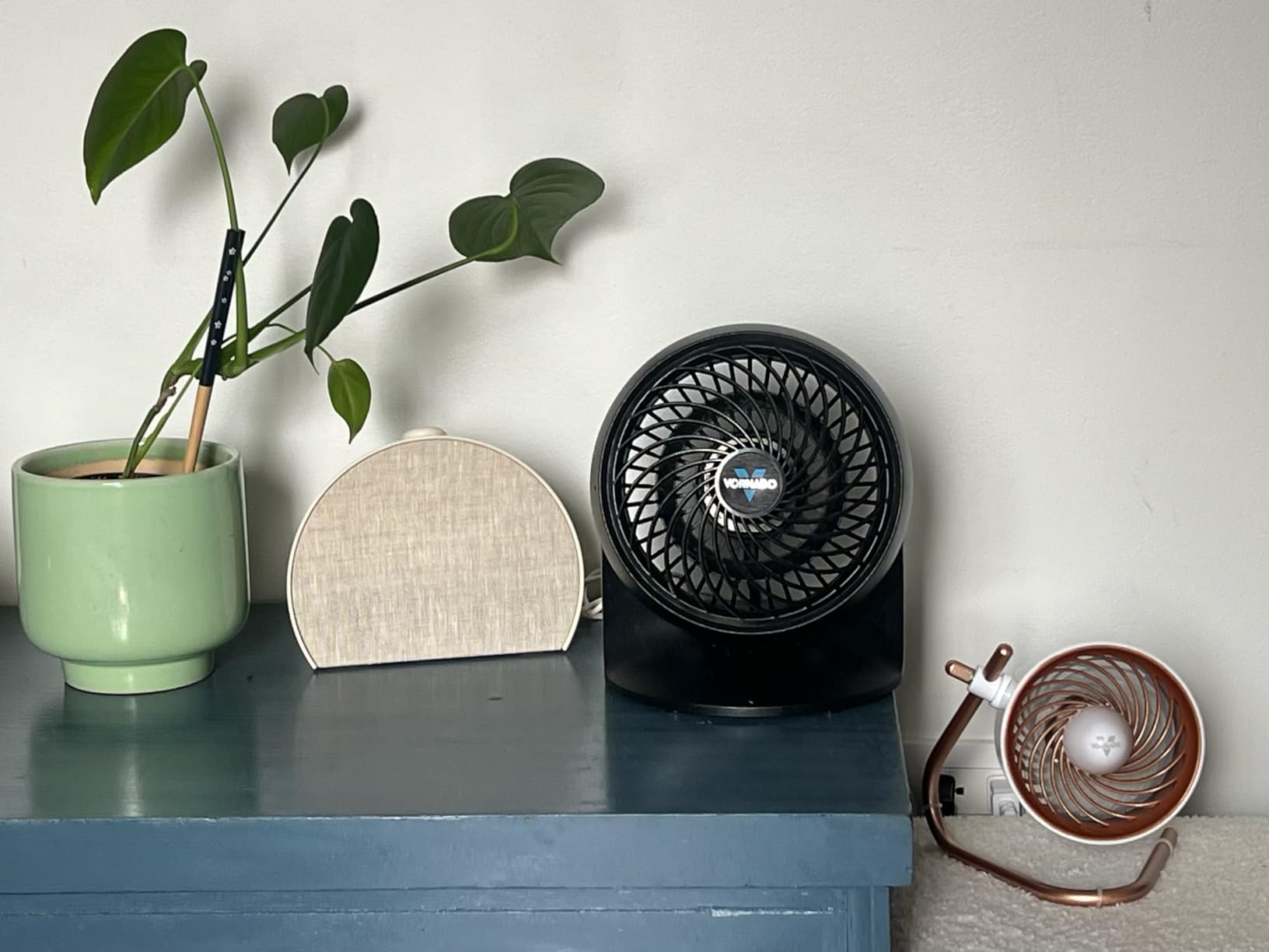 Vornado 133 Personal Air Circulator Fan, Black, 2 Speeds, Adjustable Head | Small Room Air Circulator, Table Fan for Desk, Nightstand customer photo 1