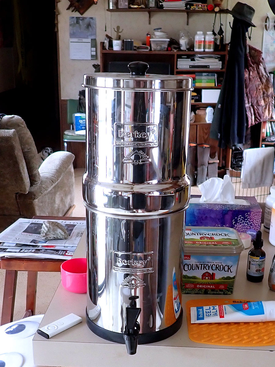 Travel Berkey Gravity-Fed Water Filter with 2 Black Berkey Elements-Enjoy Potable Water While Camping, RVing, Off-Grid, Emergencies, Every Day at Home customer photo 1