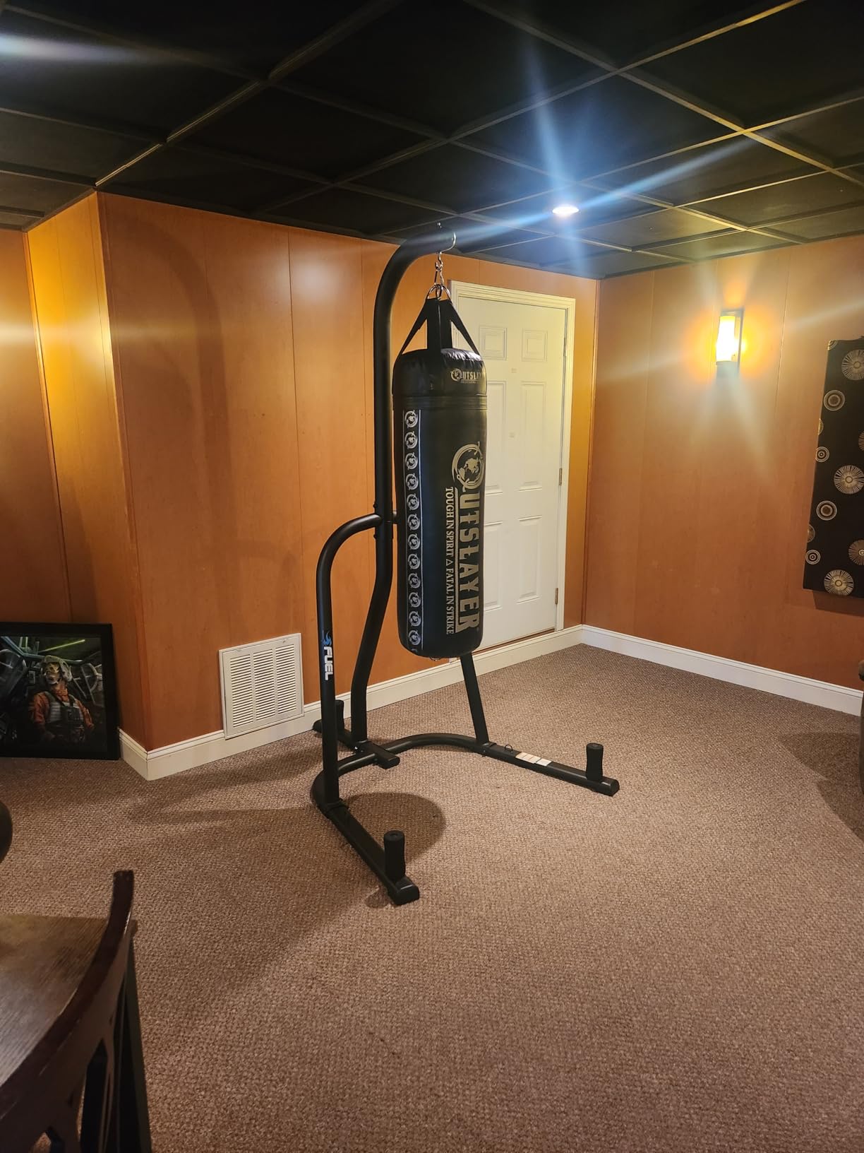 Outslayer 80 Pound Filled Punching Bag Boxing and MMA Made in USA customer photo 1