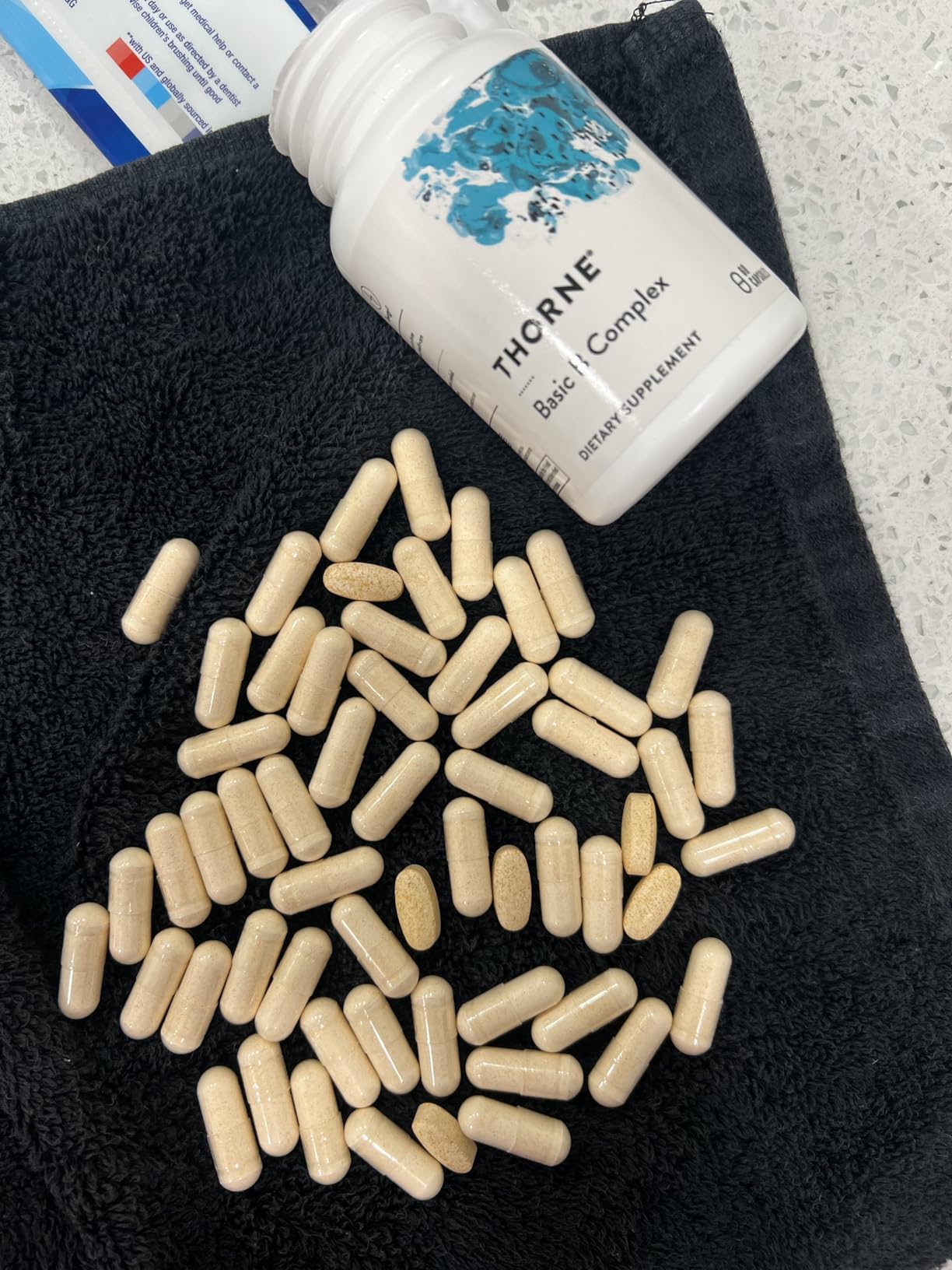 Thorne Basic B Complex, 8 Active B Vitamins & Choline, 60 Capsules customer photo 1