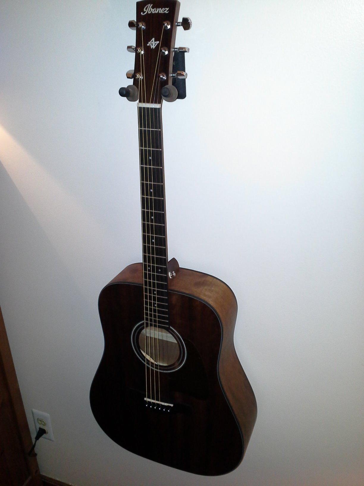 Ibanez Artwood Dreadnought Acoustic Guitar - Open Pore Natural customer photo 2