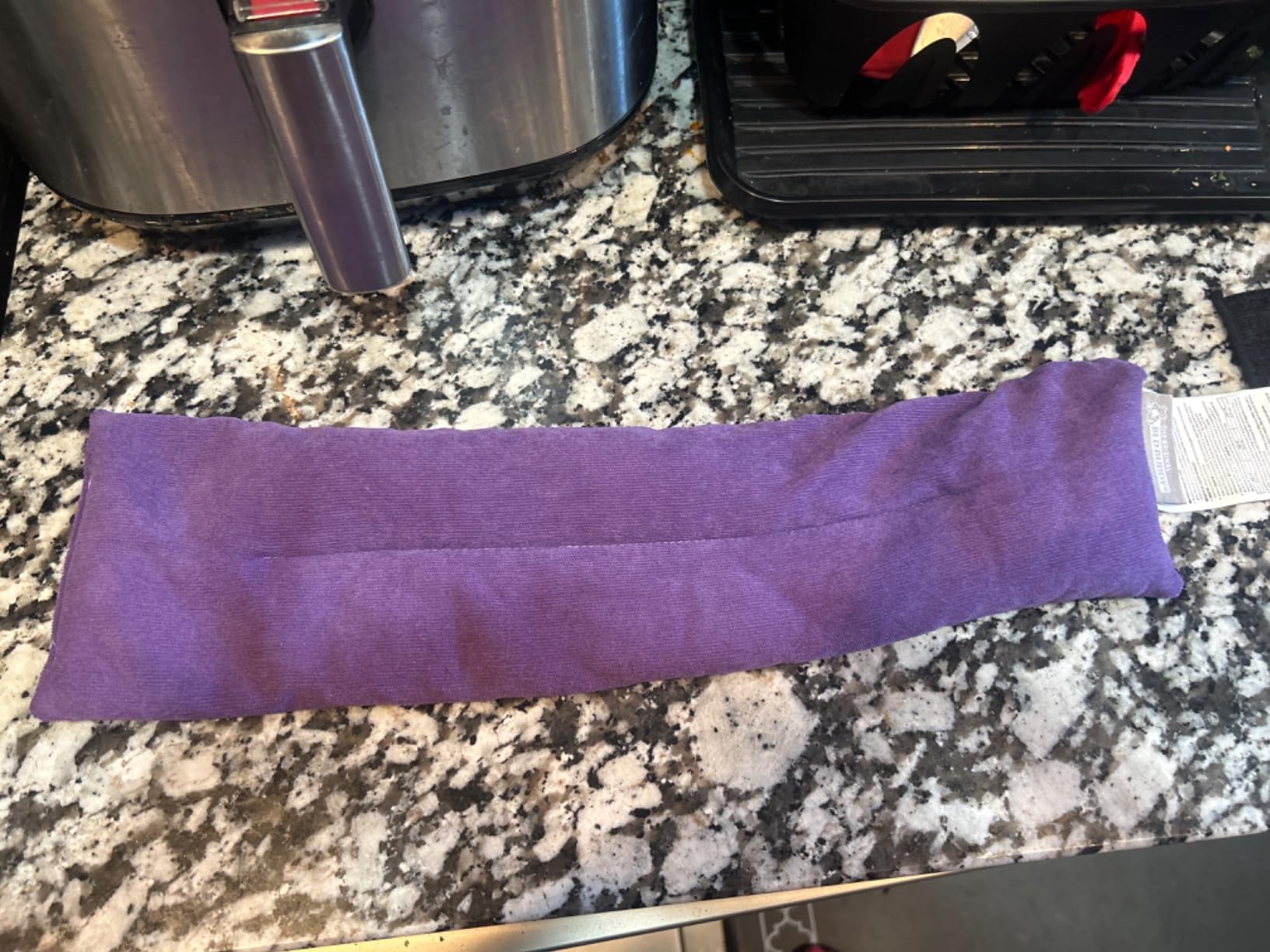 Bed Buddy Heated Aromatherapy Neck Wrap, Lavender Scented - Microwavable Hot & Cold Therapy for Sore Muscles, Stress Relief, and Relaxation - Soft Plush Fabric with Lavender customer photo 2