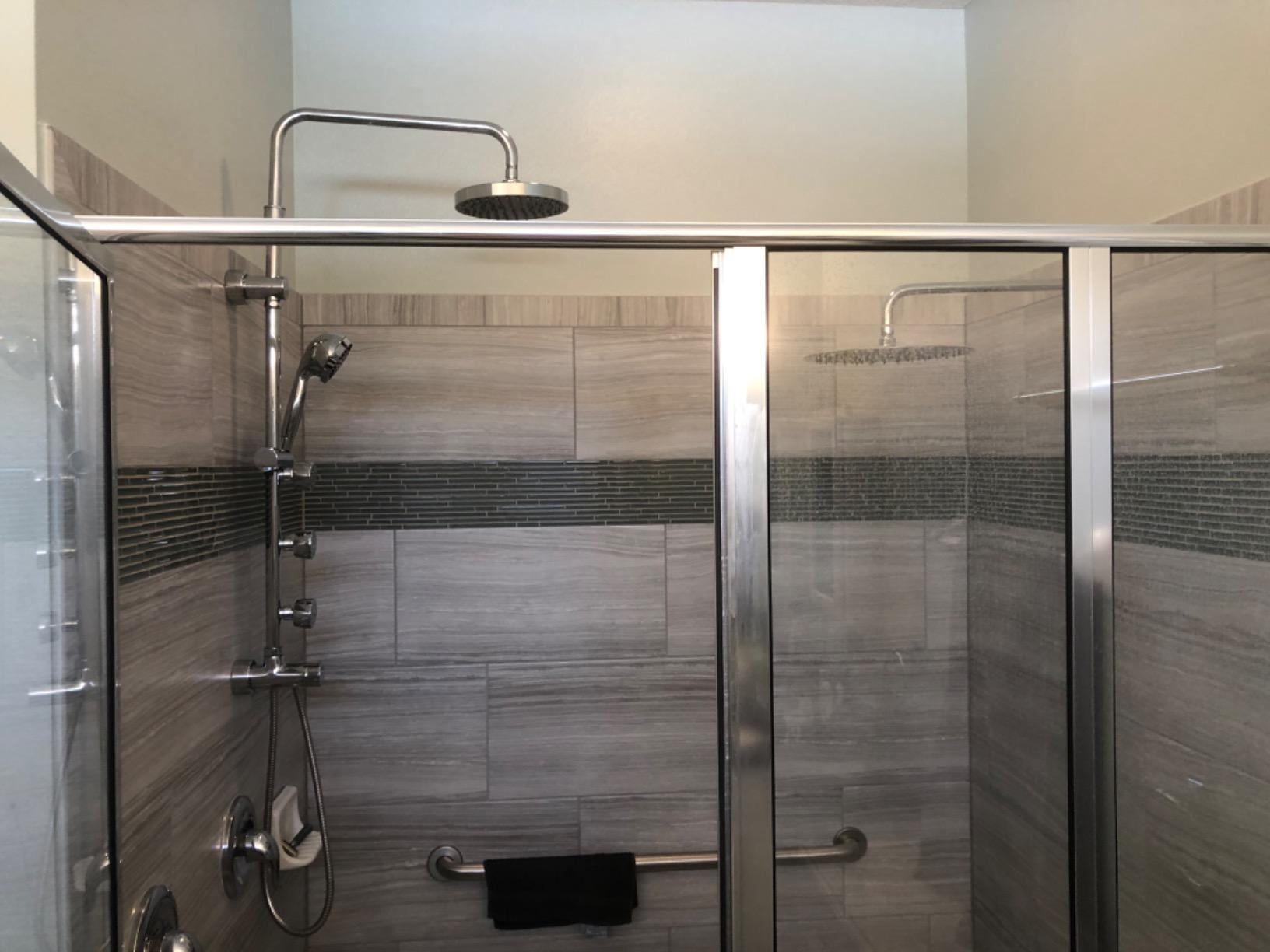 Lanikai Rain Shower Head with Handheld Spray Combo - 1028-CH, Polished Chrome - 8