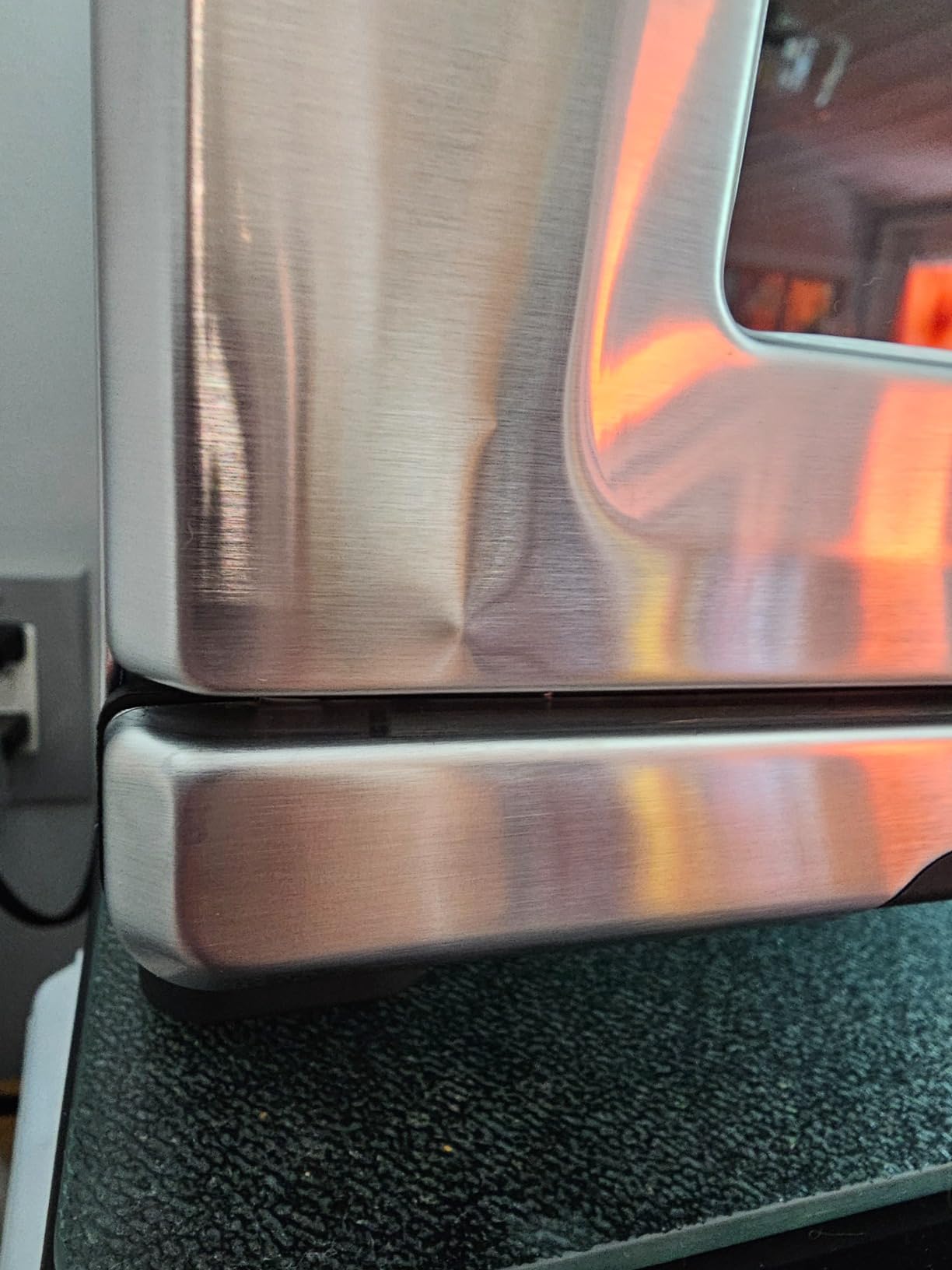 Nuwave Bravo Air Fryer Toaster Smart Oven, 12-in-1 Countertop Convection | 30-QT XL Capacity, 50°-500°F Temperature Controls, Top and Bottom Heater Adjustments 0%-100%, Brushed Stainless Steel Look customer photo 2