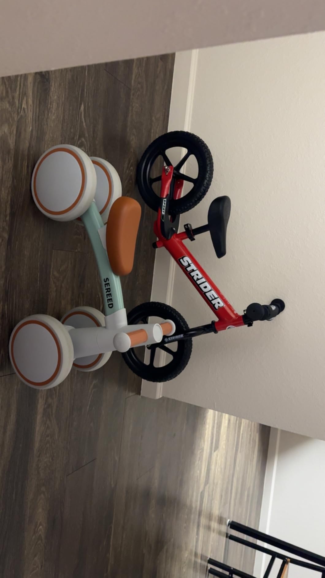 Strider 12 Sport, No Pedal Balance Bike for Kids Ages 1-4 Years | No-Pedal Balance Bike for Toddlers, Safety Pad, Adjustable Seat and Handlebars Lightweight Frame, Never-Flat Tires customer photo 1