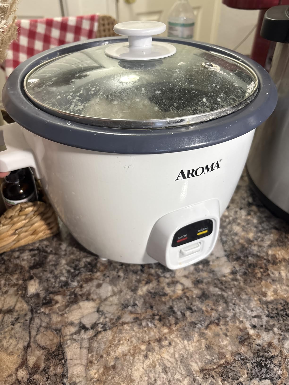 AROMA Rice Cooker, 10-Cup (Uncooked) / 20-Cup (Cooked), Steamer, Auto Keep Warm, Soup Maker, Oatmeal Cooker, Large Rice Cooker, 5 Qt, White, ARC-360-NGP customer photo 1