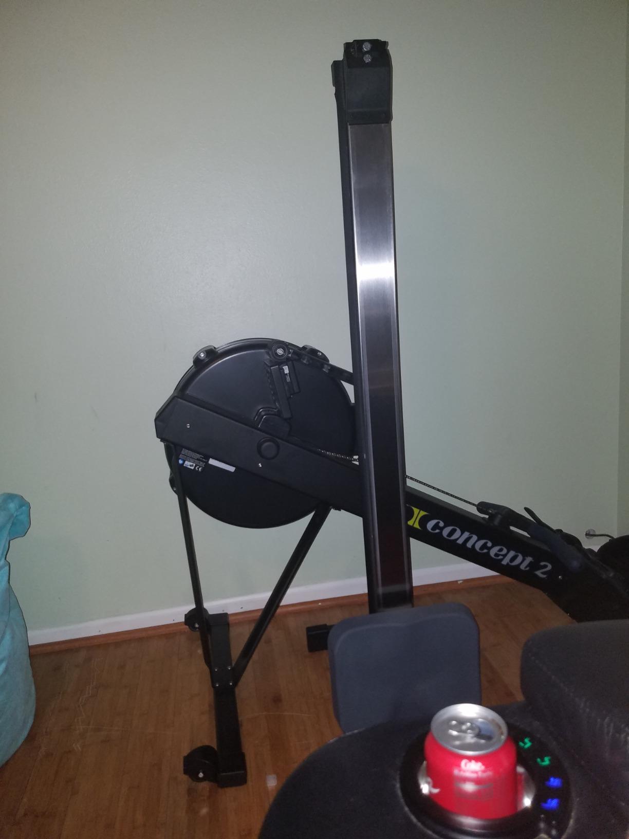 Concept2 RowErg Indoor Rowing Machine - PM5 Monitor, Device Holder, Adjustable Air Resistance customer photo 2