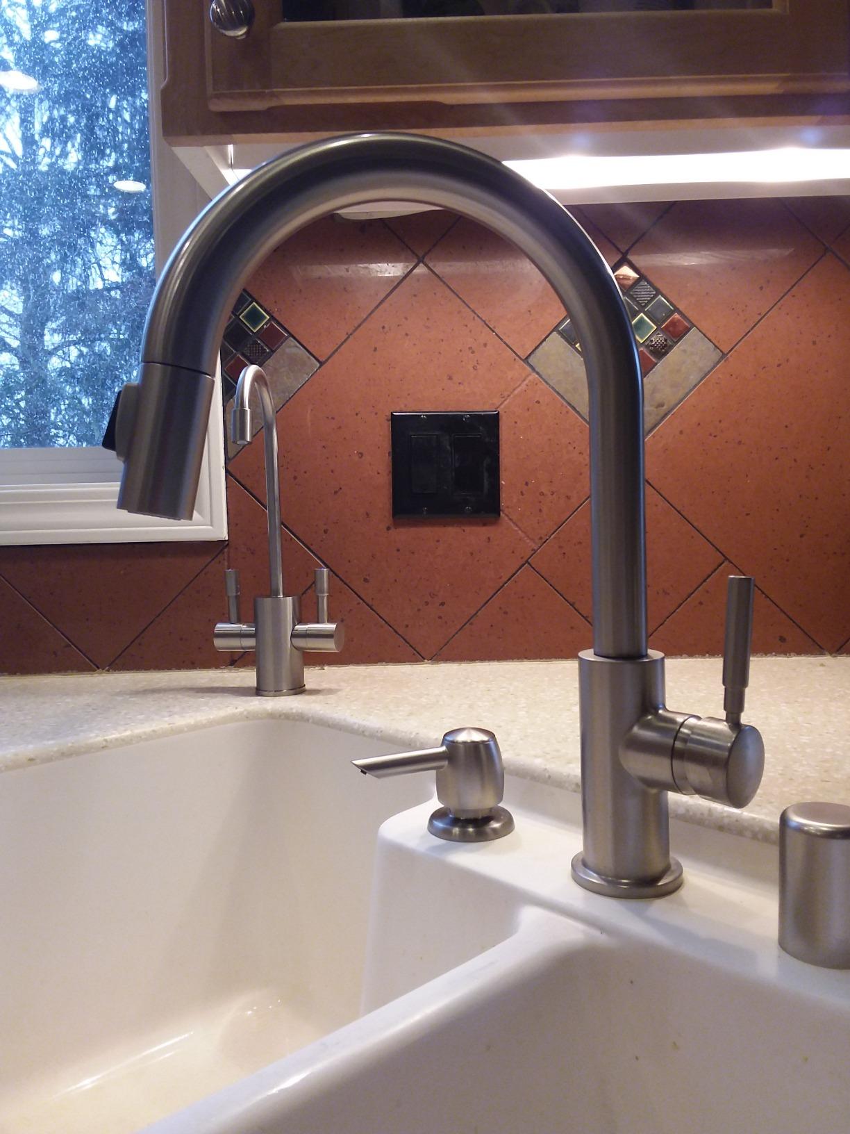 Ready Hot 41-RH-200-F560-BN Instant Hot Water Dispenser System, 2.5 Quarts, Manual Dial Dual Lever Hot and Cold Water Faucet Brushed Nickel | Instant Near-Boiling Water, Manual Dial 140-200°F, 2.5-Qt Tank, Dual Hot And Cold Brushed Nickel Faucet (41-RH-200-F560-BN) customer photo 2