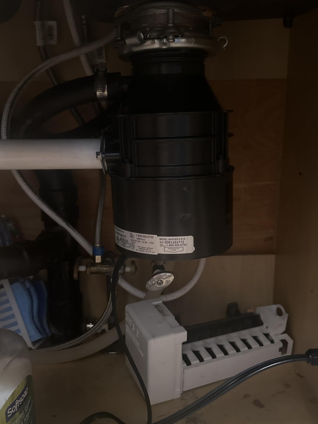 InSinkErator Badger 5 Garbage Disposal with Power Cord, Badger Series 1/2 HP Continuous Feed Food Waste Disposer customer photo 1