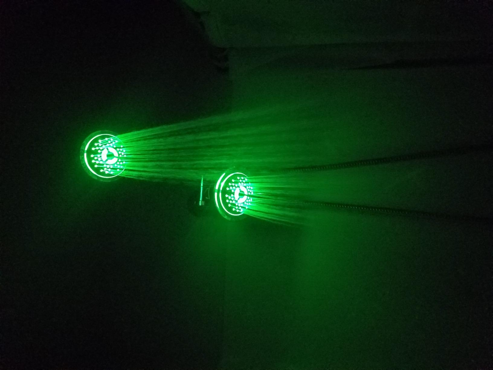 Dream Spa All Chrome 3-way LED Shower Head Combo with Air Jet LED Turbo Pressure-Boost Technology customer photo 2