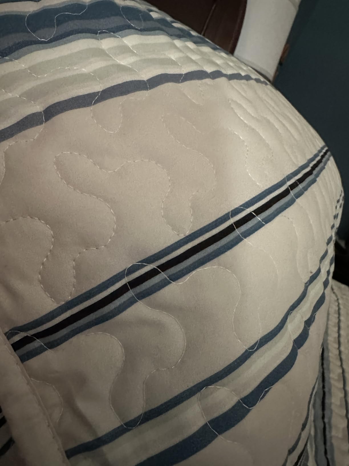 Southshore Fine Living, Inc. Oversized King Quilt Bedding Set with Shams, Lightweight White Coverlet Quilt King Size Bedspread, Luxury Bedding, Bed Spread for California Kings Mattress, White Quilts customer photo 2
