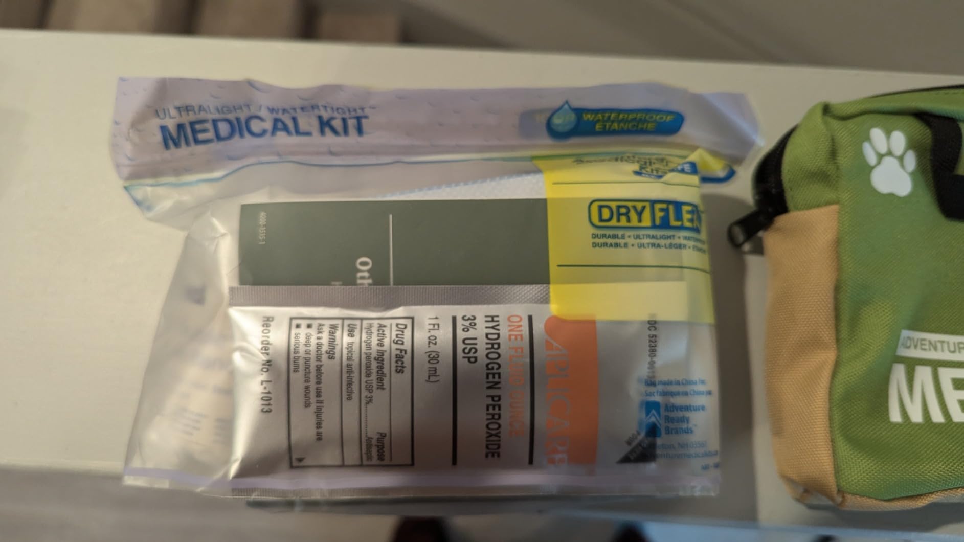 Adventure Medical Kits Trail Dog Medical Kit - Pet First Aid Kit with Dressings, Bandages, Instruction Manual & Tools - Lightweight, Compact Dog Safety Pack customer photo 1