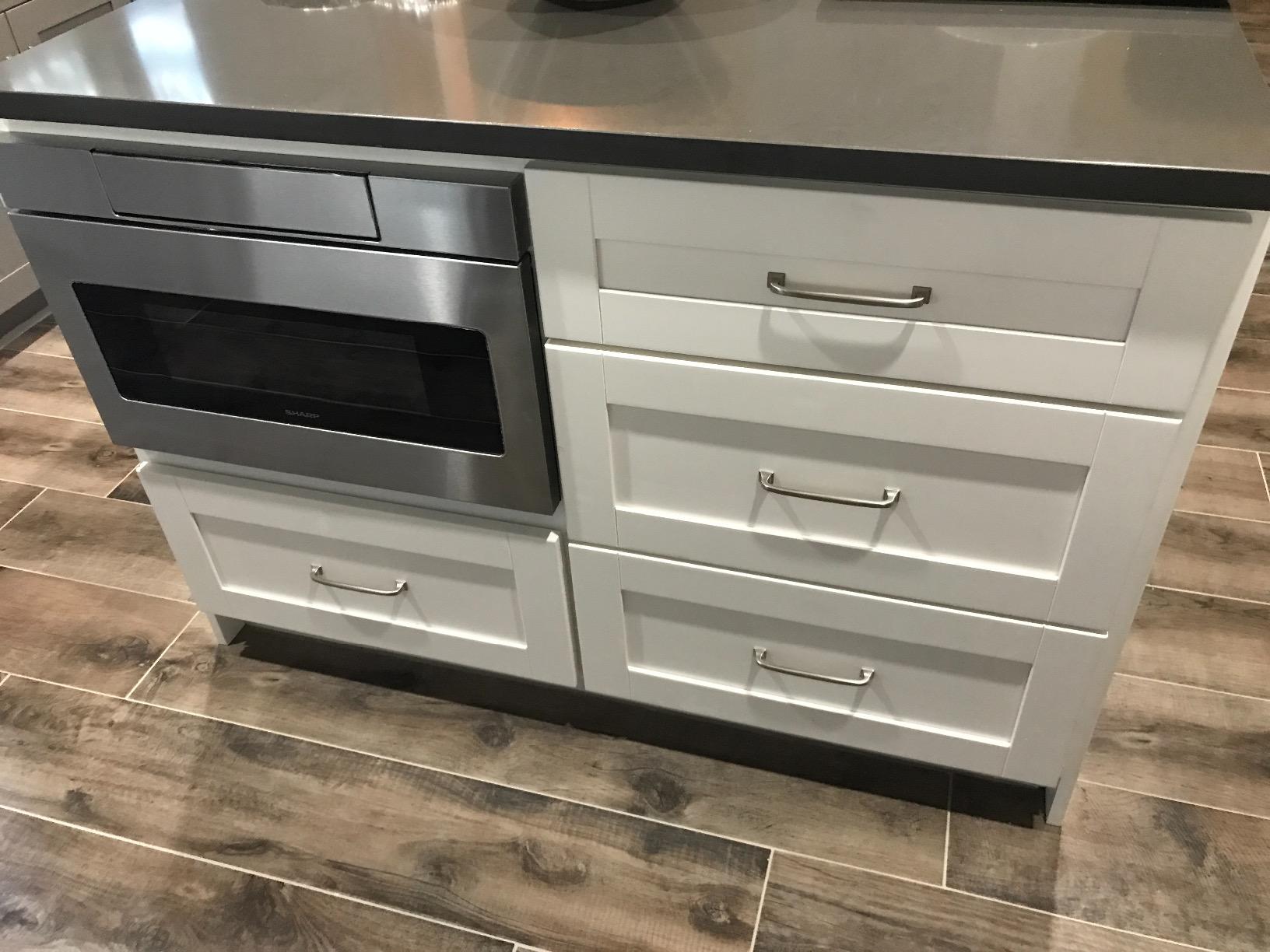 Sharp SMD2470ASY 24 in. 1.2 cu. ft. Built-In Microwave Drawer Oven customer photo 1
