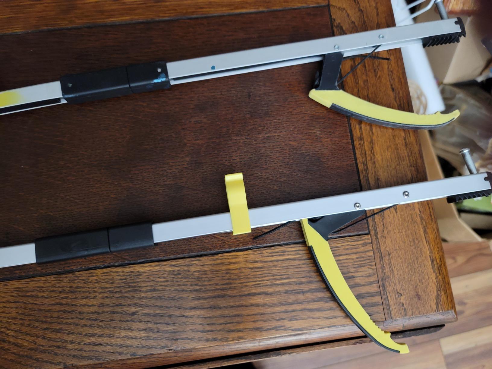 RMS 26 Inches Folding Grabber Reacher with Ergonomic Handle | Folding Reaching Tool, Pick up things from the floor, reach high shelves and grab household items without bending customer photo 1
