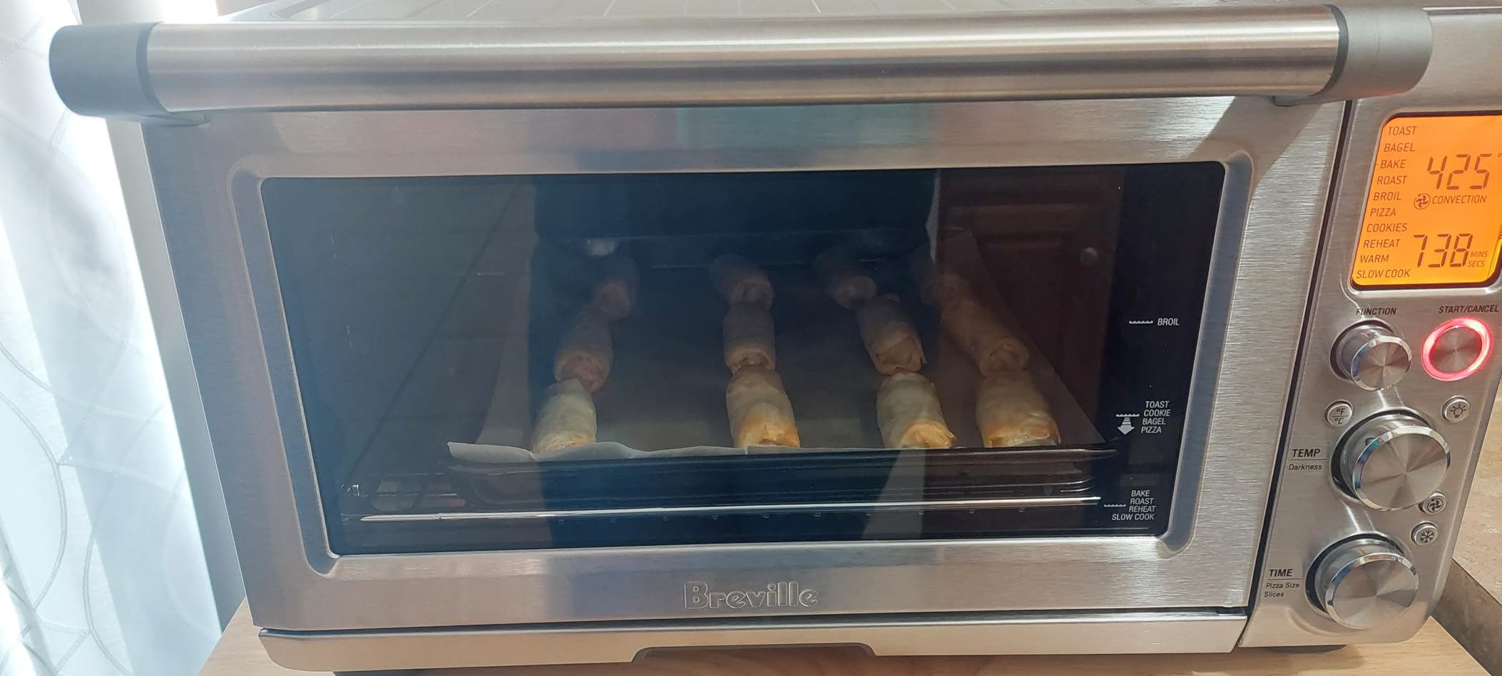 Breville BOV845BSS Smart Oven Pro, Brushed Stainless Steel | Feast boldly with countertop oven and toaster's 10 cooking functions | Convection setting reduces cook time by up to 30% customer photo 1