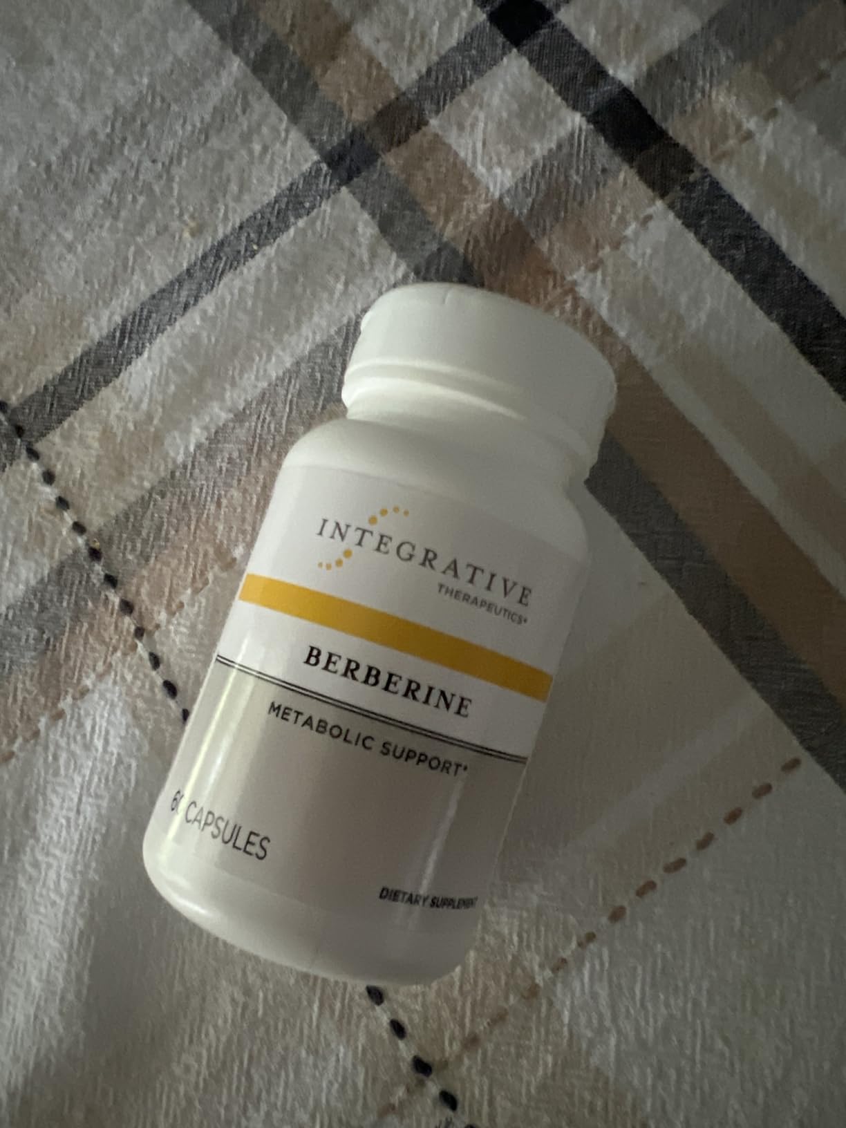 Integrative Therapeutics Berberine - 1000-1500 mg Daily - Berberine HCL Supplement for Metabolic Support* - Gluten-Free & Vegan Supplements for Men & Women - 60 Capsules customer photo 1
