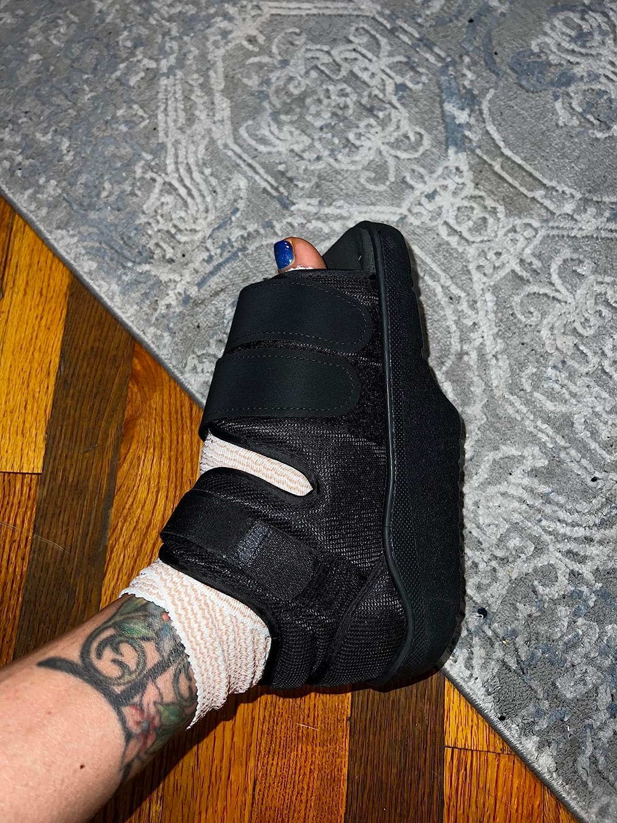 BraceAbility Forefoot Offloading Post-Op Shoe - Non-Weight Bearing Medical Wedge Boot for Diabetic Foot Ulcer, Metatarsal Fracture, Broken Toe, Bunion, Hammer Toe Surgery - Fits Men and Women (XL) customer photo 2