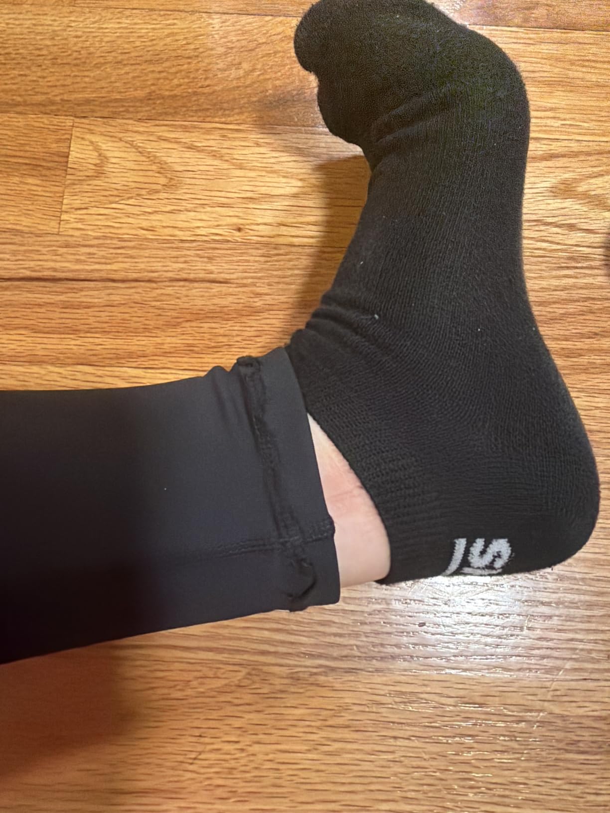 CompressionZ Women's Compression Leggings, High Waisted Soft Stretchy Pants customer photo 1