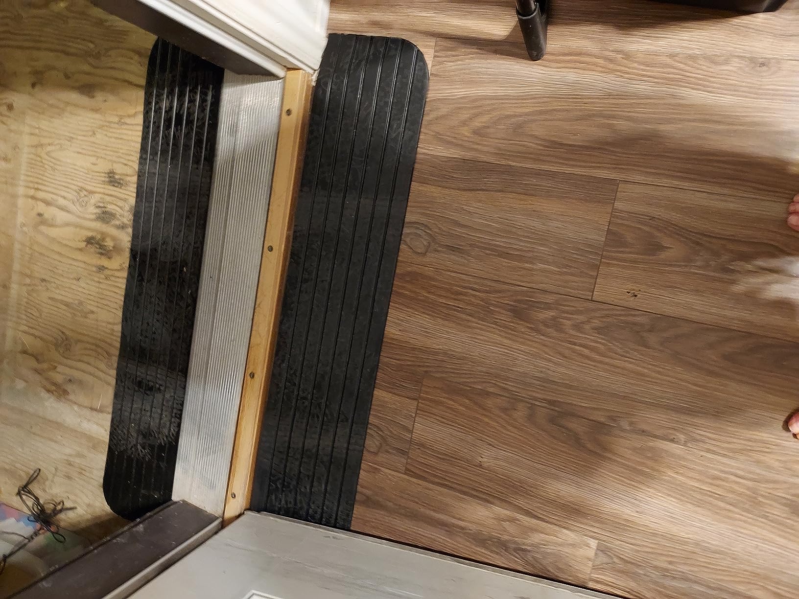 Doorway Threshold Ramp, Wheelchair Scooter, Rubber, 2