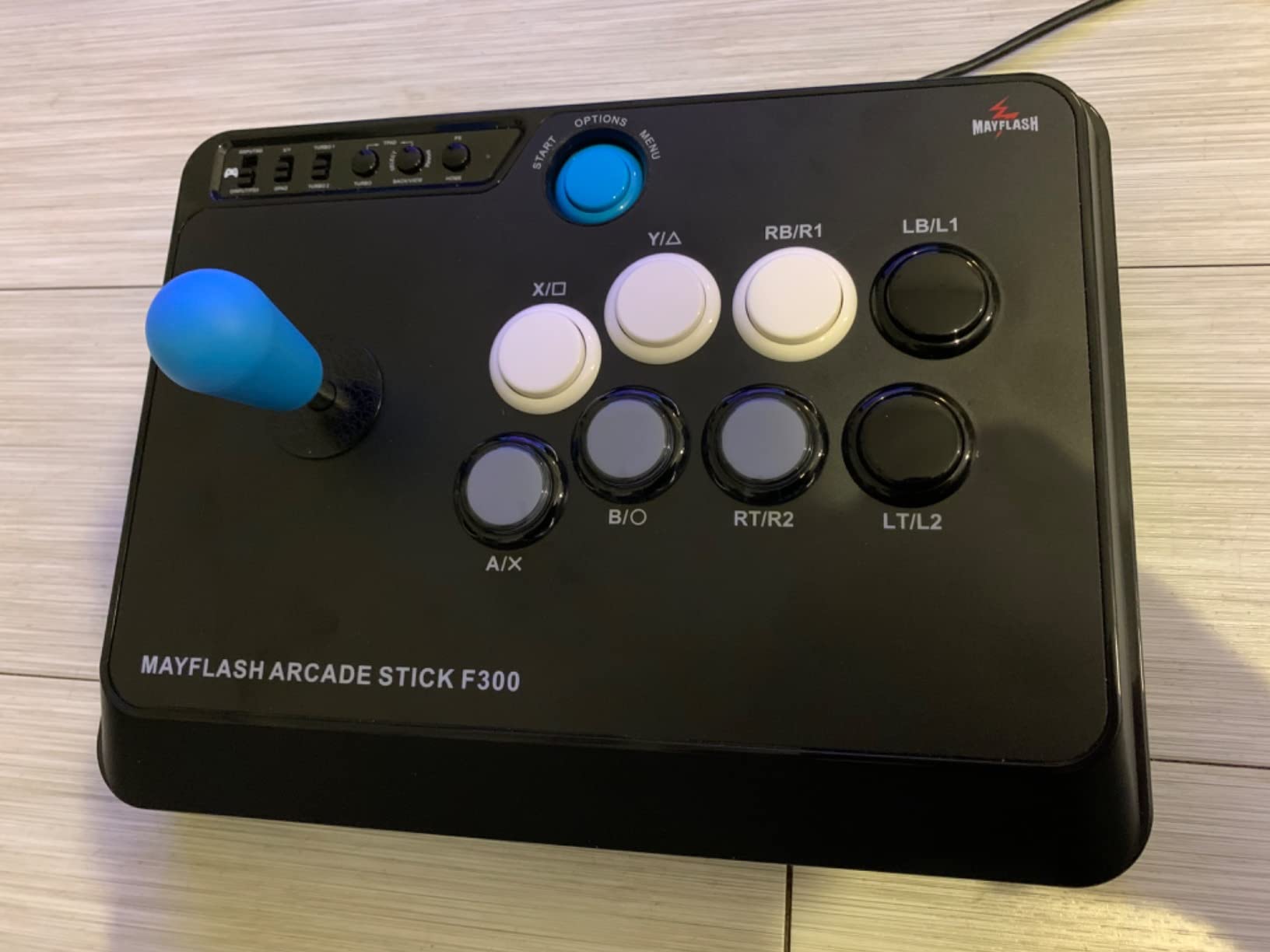 MAYFLASH F300 Arcade Fight Stick Joystick for Switch/Switch 2, PS4, PS3, Xbox Series S/X, Xbox One, Xbox 360, macOS, Windows, Steam Deck and more customer photo 1