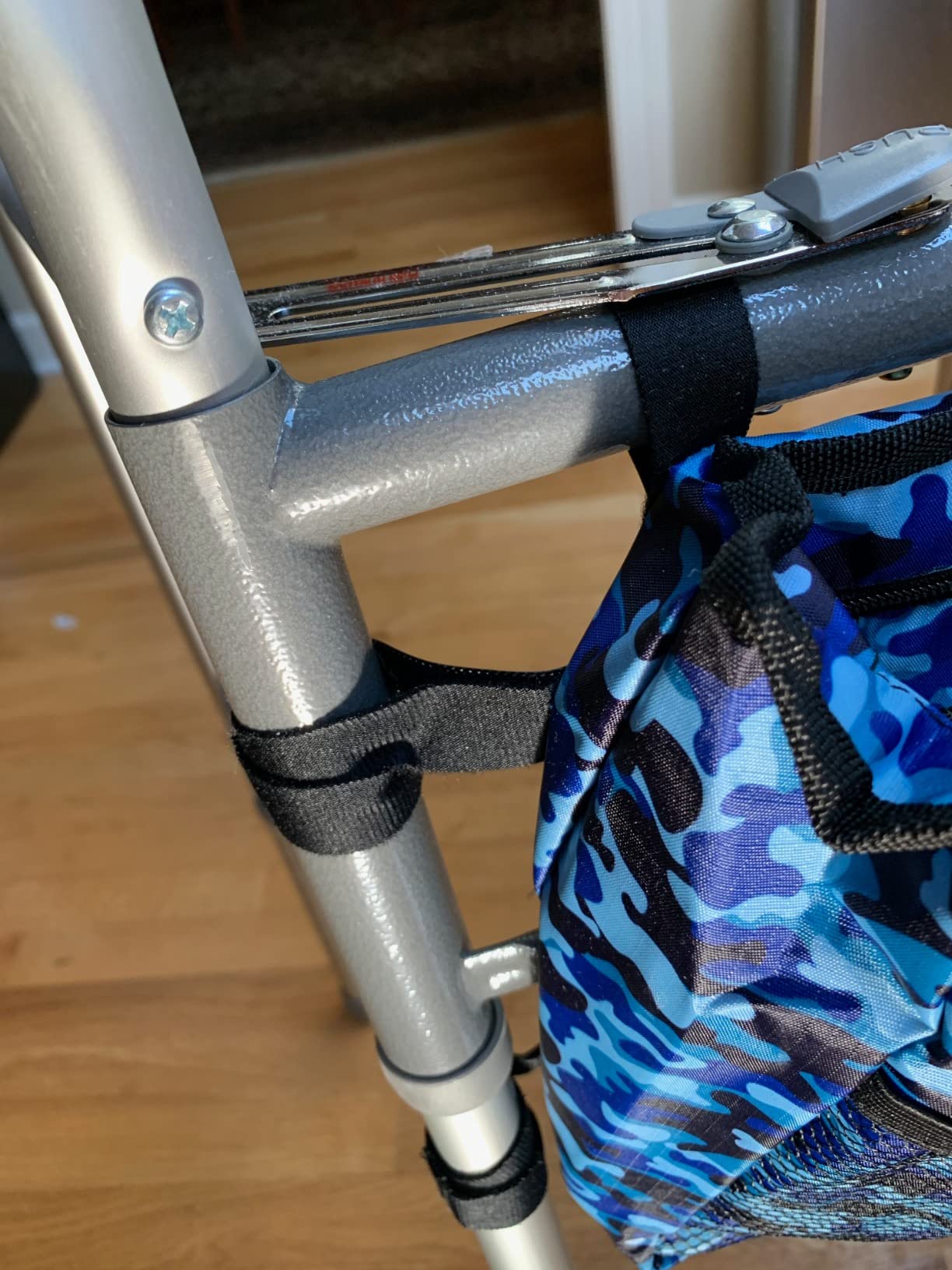Vive Walker Bag - Accessories Wheelchair Basket Pouch (Water Resistant) - Seniors Caddy Accessory Attachment for Folding, Rolling Walkers - Carry Storage Carrier Tote - Lightweight, Universal Size customer photo 1