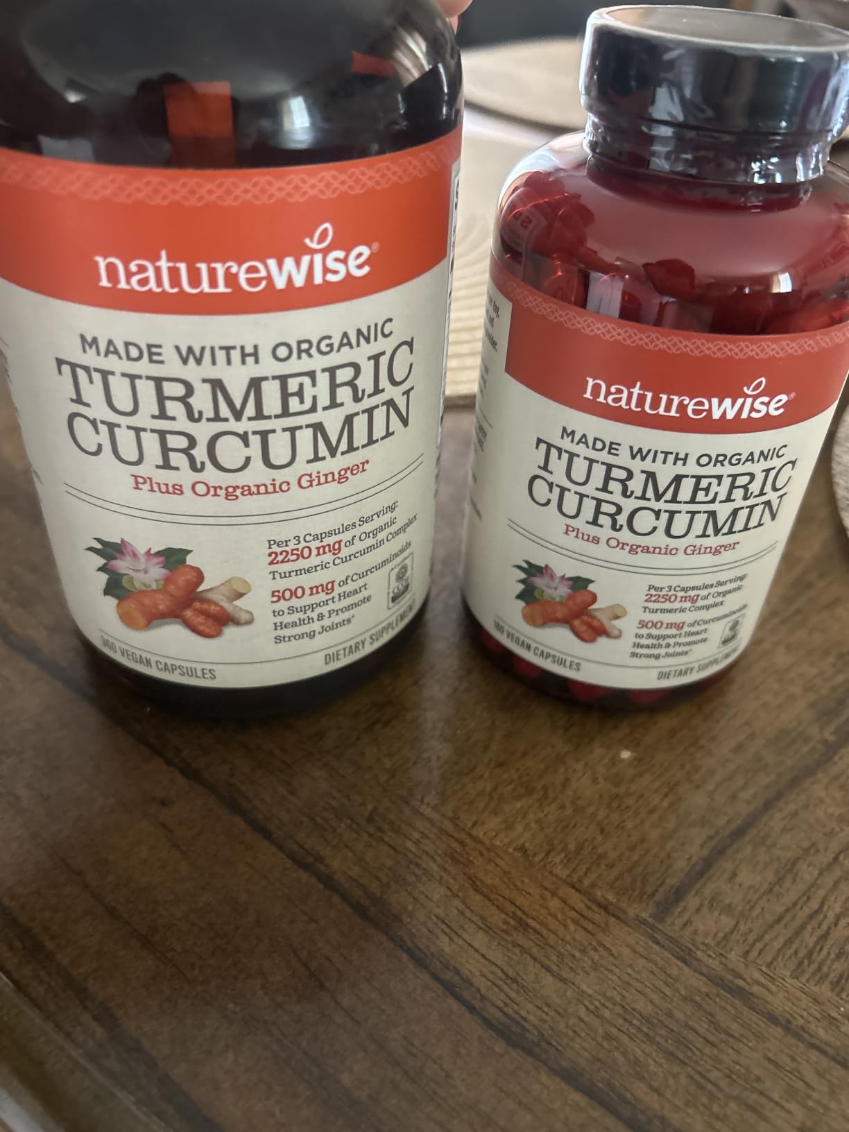 NatureWise Turmeric Curcumin 2250mg Supplement with BioPerine, 90 Capsules | Black Pepper Extract for Advanced Absorption - Standardized 95% Curcuma Longa - Joint & Immune Support - 30-Day Supply customer photo 2