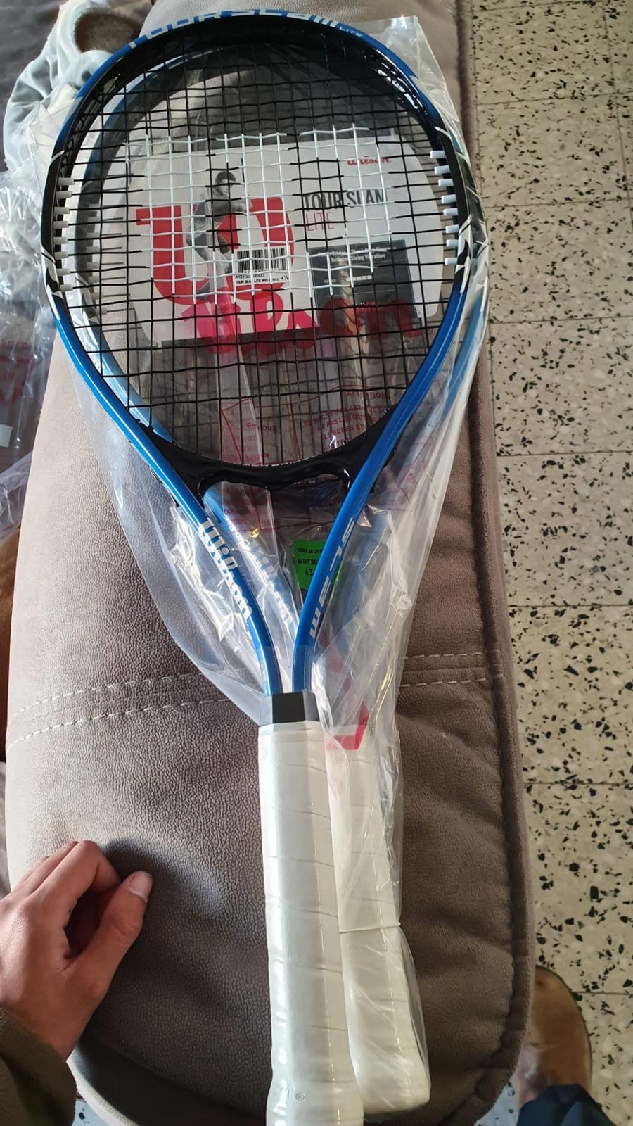 Wilson Tour Slam Adult Recreational Tennis Rackets customer photo 1