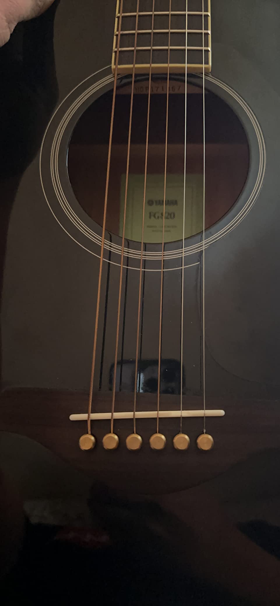 Yamaha FG820 Solid Top Acoustic Guitar, Natural, Dreadnought customer photo 1