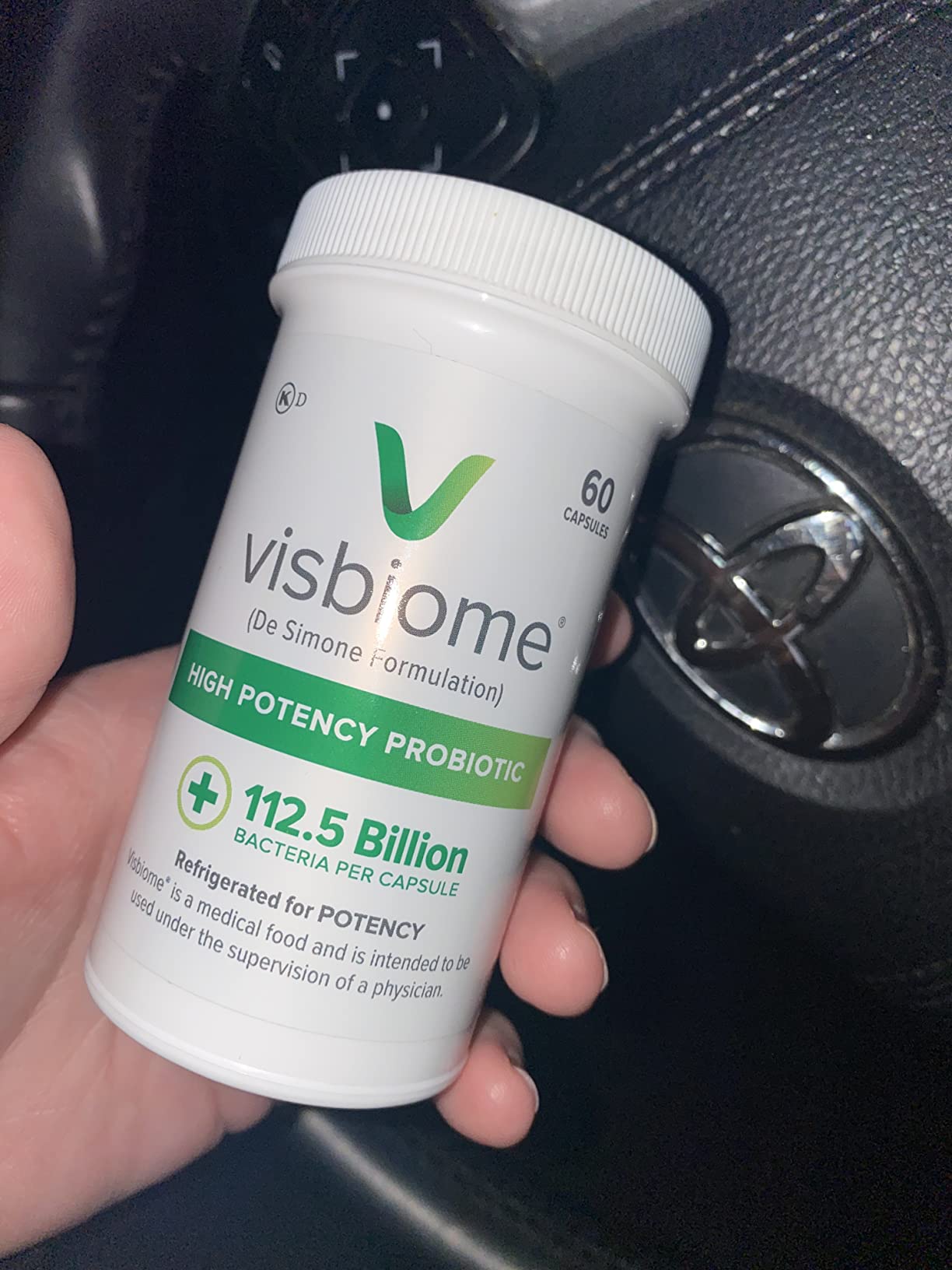Visbiome® GI Care High Potency Probiotic, 112.5B CFU, 60 Capsules | Original De Simone Formulation®, Multi-Strain, Refrigerated Probiotics, Low FODMAP Certified, Gluten-Free, Made in USA customer photo 2