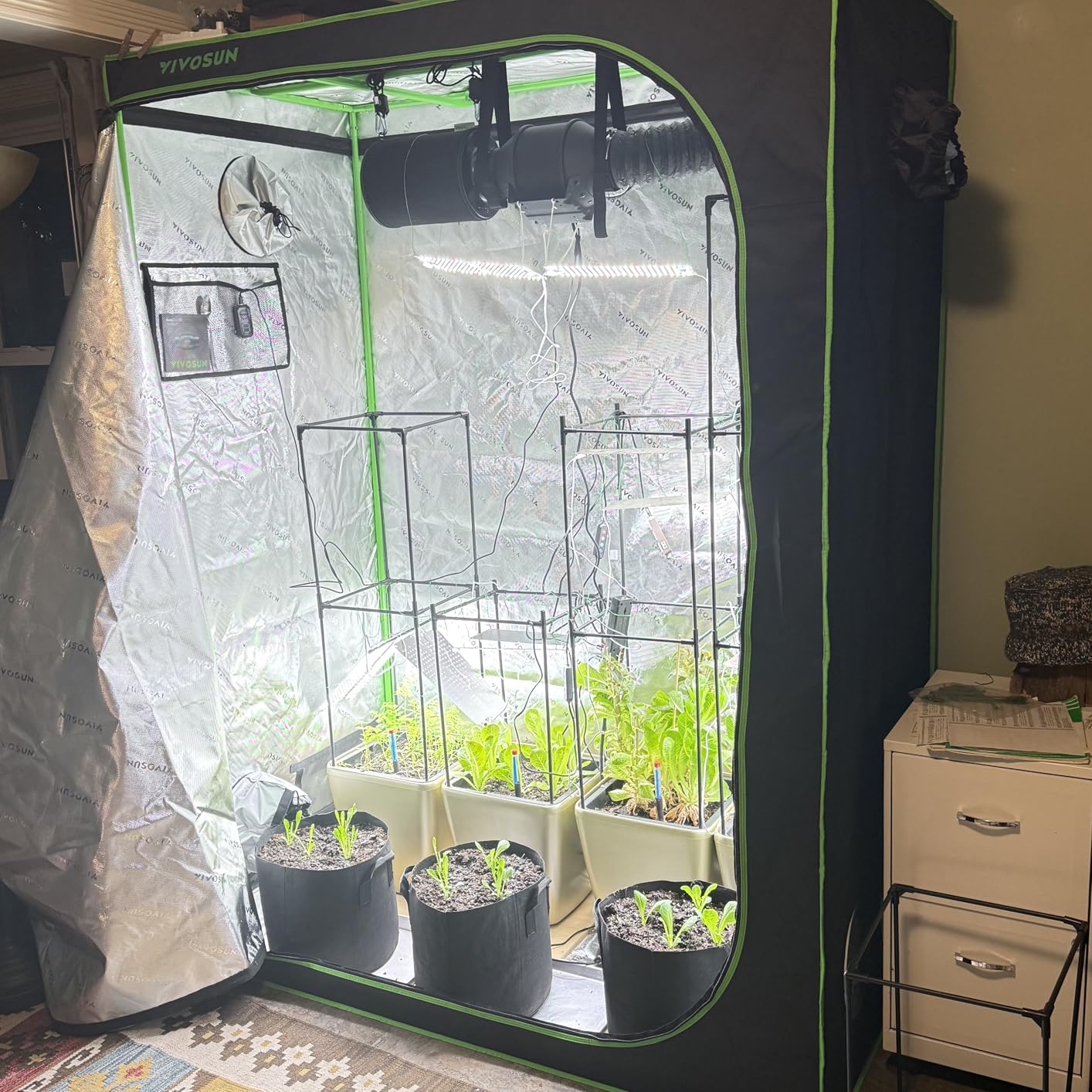 VIVOSUN S425 2x4 Grow Tent, 48