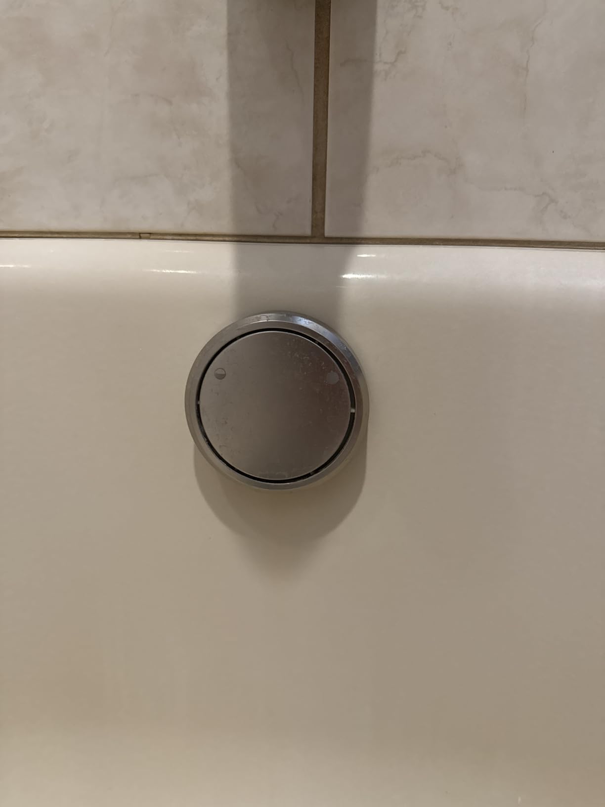 Westbrass D493CH-07 Patented Deep Soak Round Replacement 2-Hole Bathtub Overflow Cover for Full and Over-Filled Closure, Satin Nickel customer photo 2