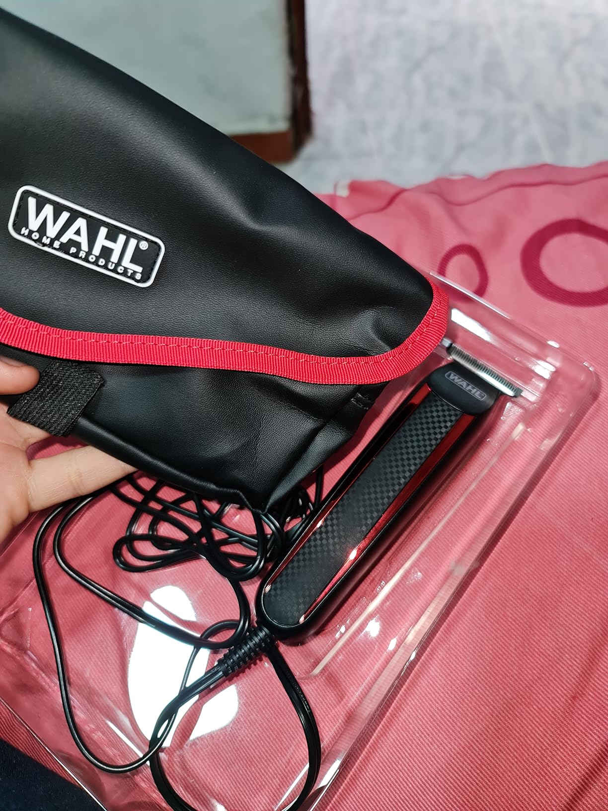 Wahl Edge Pro Bump Free Corded Beard Trimmer for Men Touch Up Trimmer & Grooming Detailer Kit - Perfect for Edging Beards, Mustaches, Hair, & Stubble, - Model 9686-300 customer photo 2