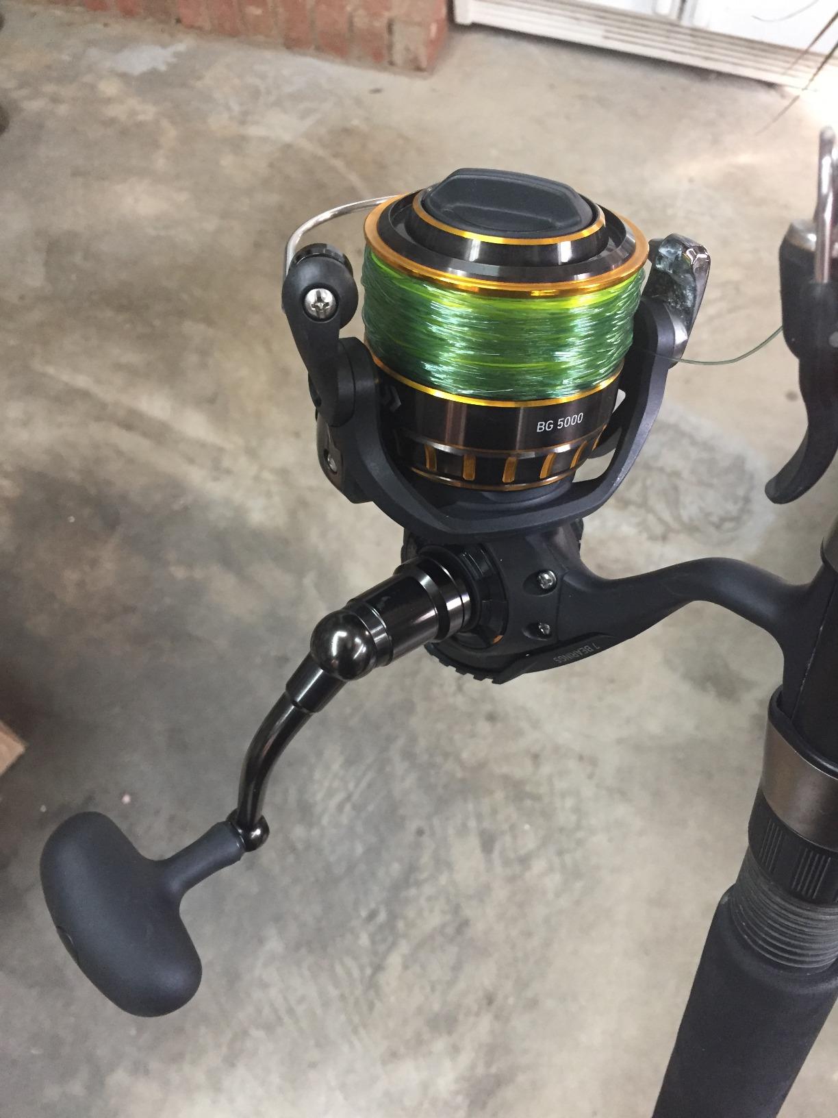 Daiwa BG Saltwater Spinning Reel, Black/Gold customer photo 1
