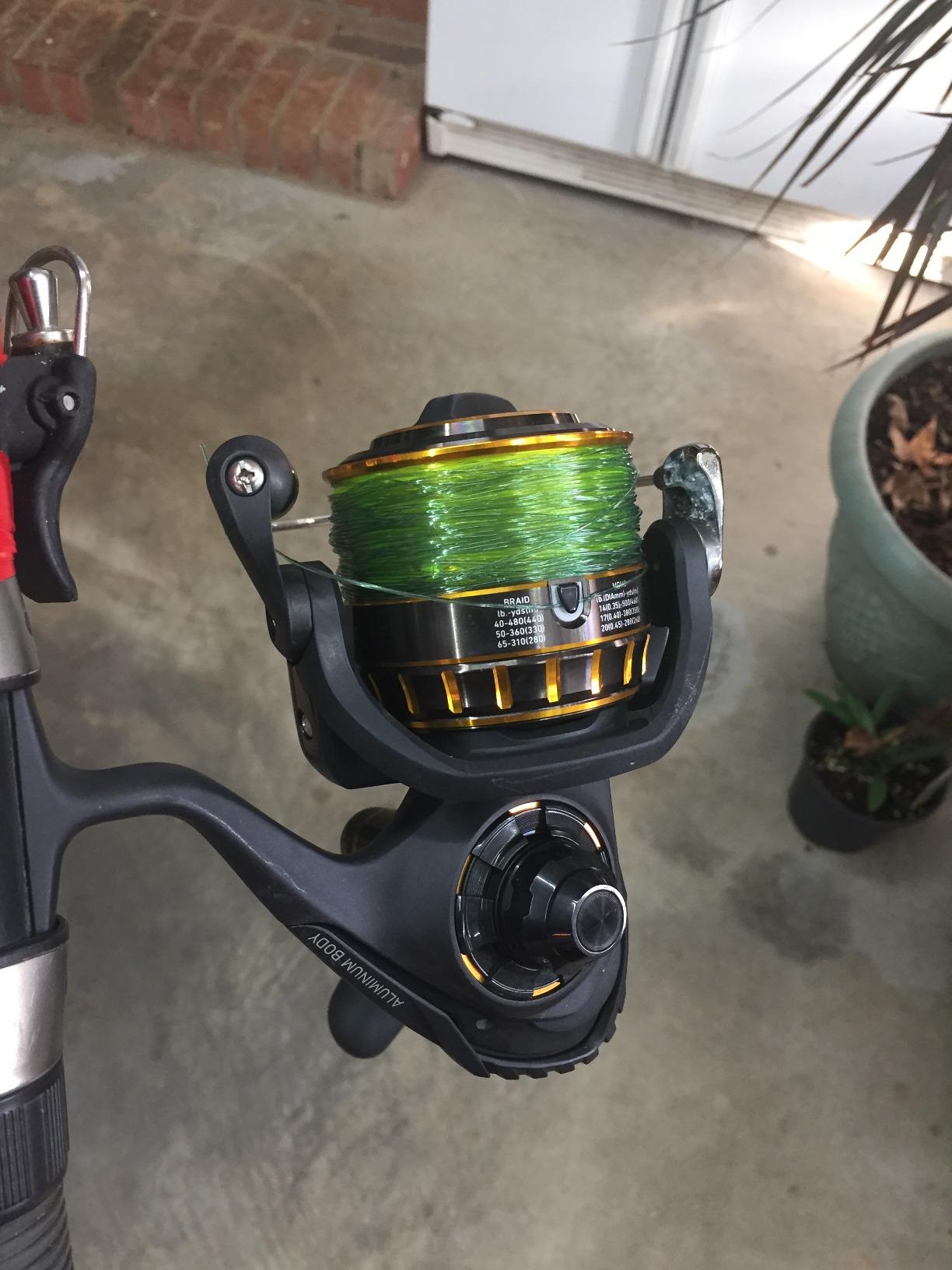 Daiwa BG Saltwater Spinning Reel, Black/Gold customer photo 2