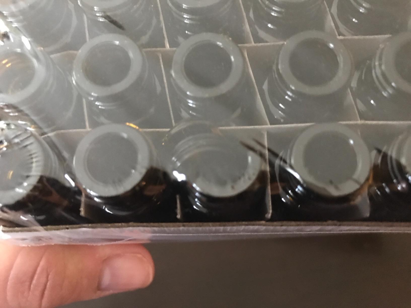 Vivaplex 24 Amber Glass Roller Bottles for Essential Oils - 10 ml - with Stainless Steel Roller Balls and Black caps - Glass Roller Bottles for Essential Oil customer photo 2