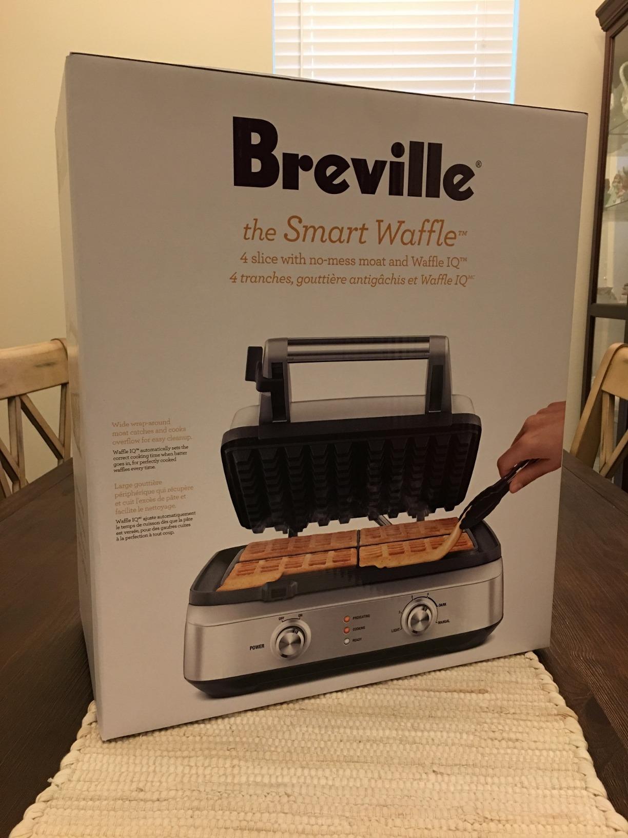 Breville BWM604BSS Smart Waffle Maker, 4-Slice, Brushed Stainless Steel customer photo 1