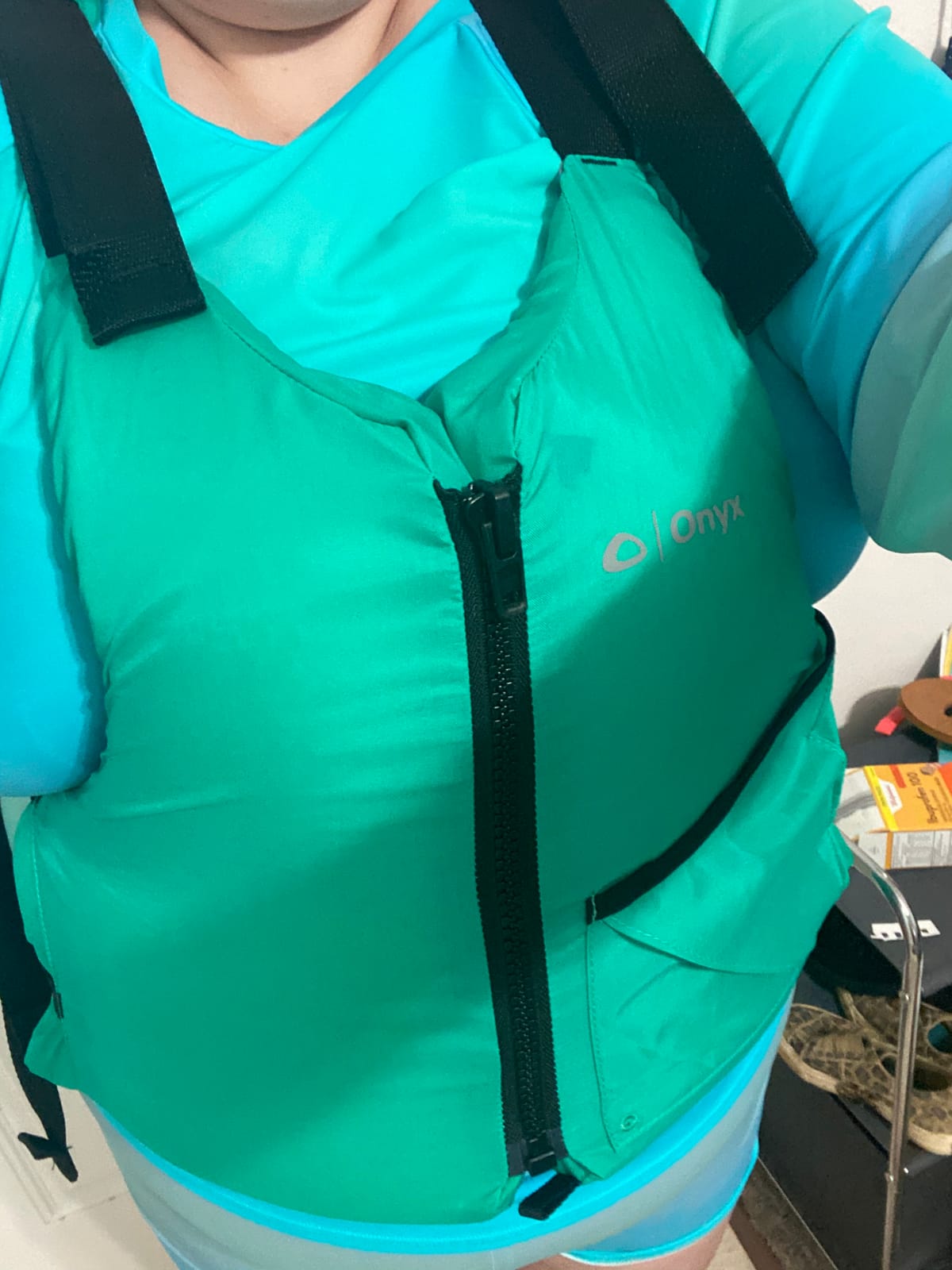 Onyx Universal Paddle Life Jacket, USCG & TC Approved Adult PFD customer photo 1