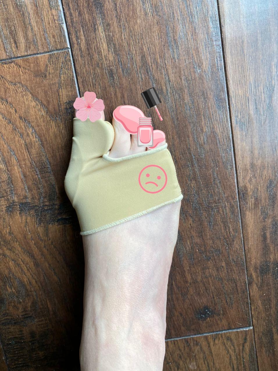 Bunion Corrector for Women and Men Bunion Relief Protector Sleeves Kit - Treat Pain in Hallux Valgus, Big Toe Joint, Hammer Toe, Toe Separators Spacers Straightener Splint customer photo 2