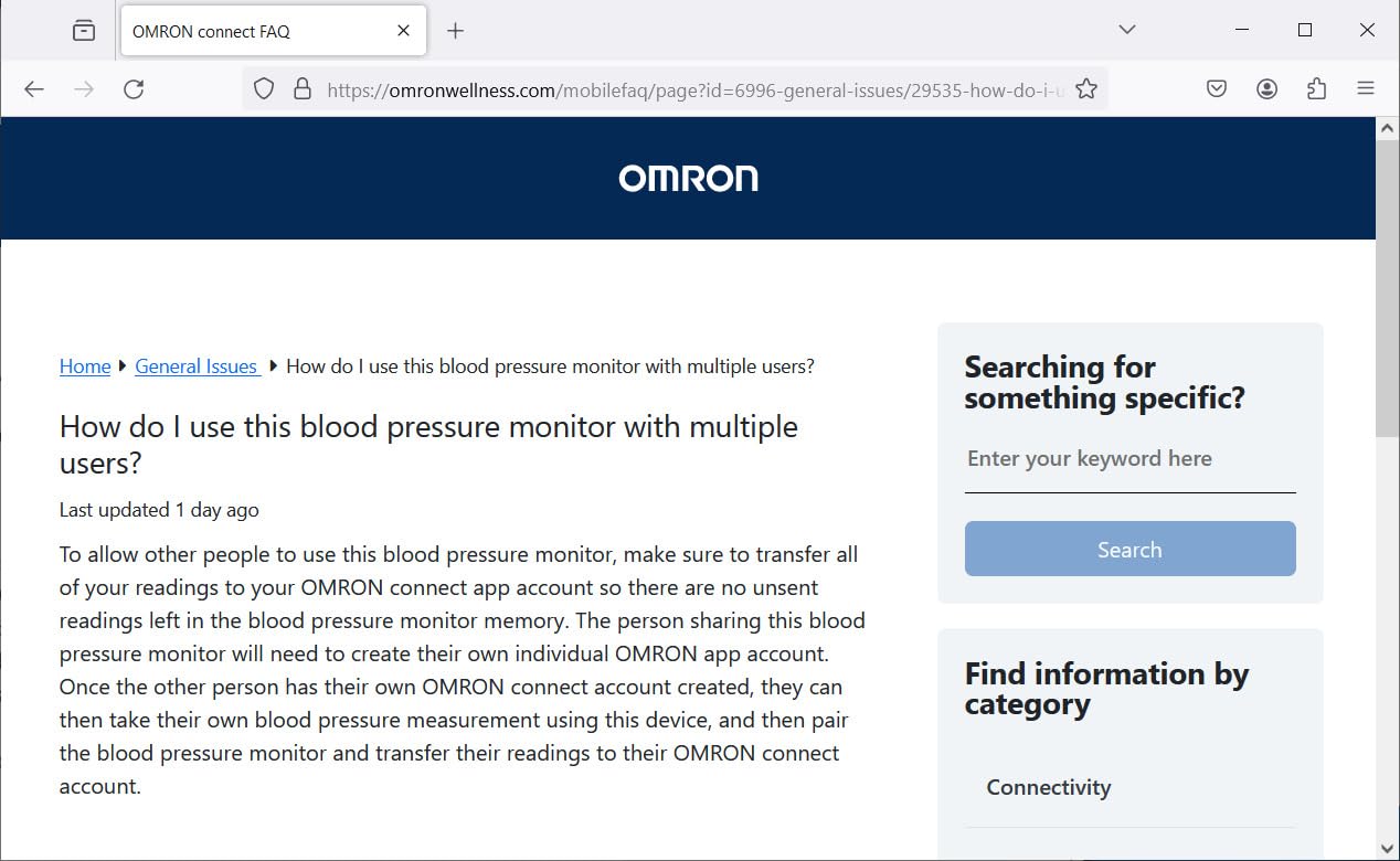 OMRON Evolv Wireless Blood Pressure Monitor & Upper Arm Blood Pressure Cuff | For Home Use - #1 Doctor & Pharmacist Recommended Brand - Clinically Validated - Connect App customer photo 1