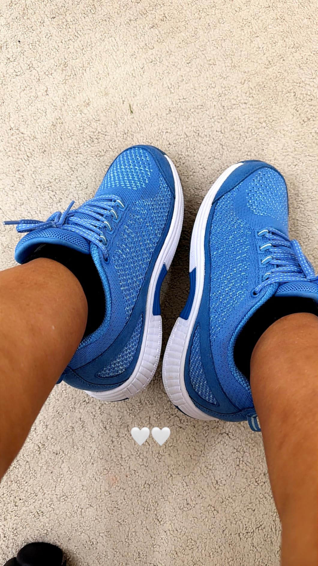 Orthofeet Coral Orthopedic Women Sneakers | Water-Repellent, Stretchable & Breathable Walking Shoe with Pressure-Free Curve Technology, Arch Support, Wide Toe Box customer photo 1