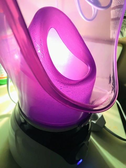 Face Steamer, Beauty Nymph Spa Home Facial Steamer Sauna Pores and Extract Blackheads, Rejuvenate and Hydrate Your Skin for Youthful Complexion - Face Steaming Skincare Deep Cleanse SPA customer photo 1