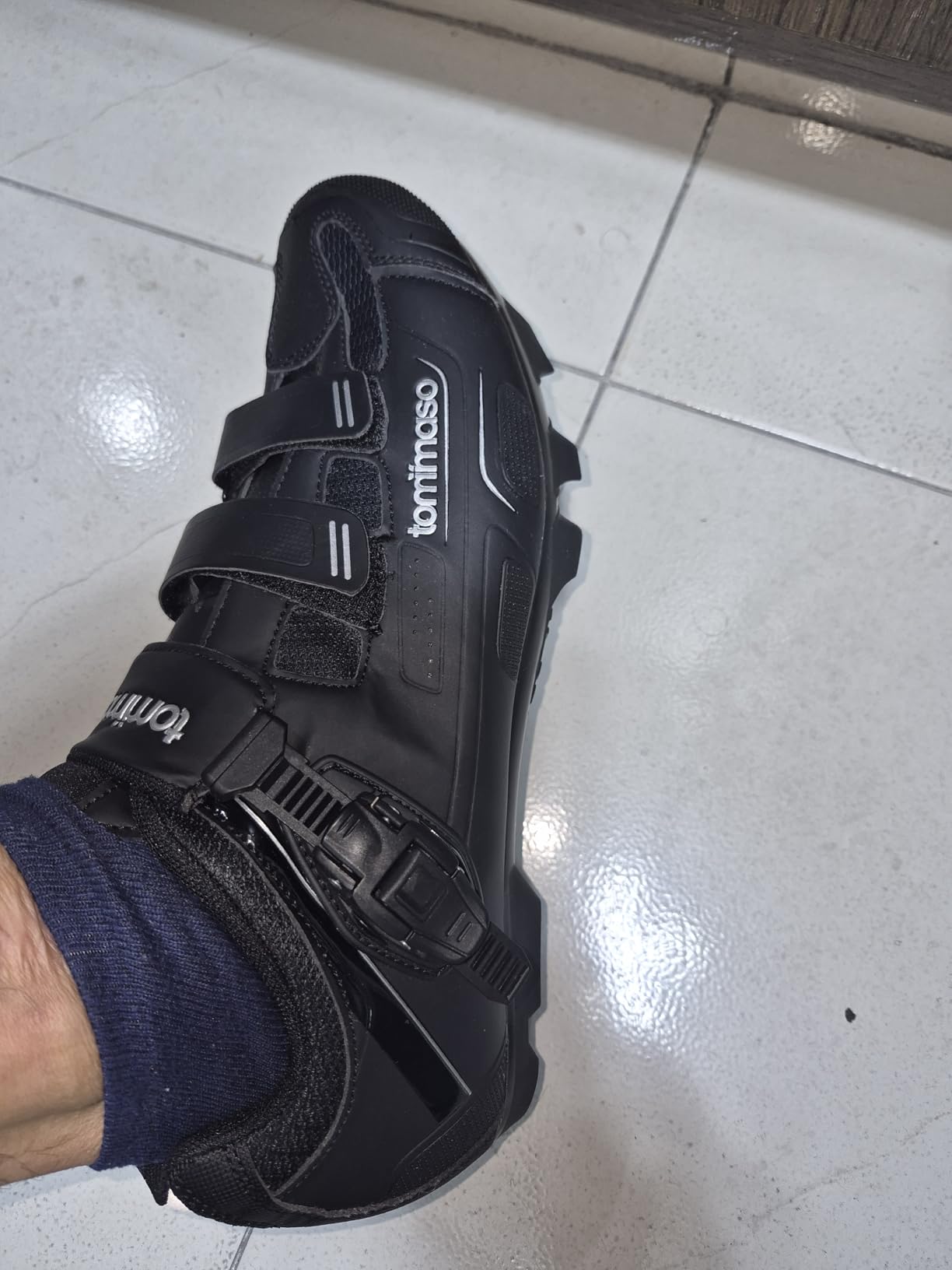 Montagna Men's Mountain Bike Shoes for SPD Pedals - Gravel & Trail Cycling Shoes - Compatible with SPD Cleats customer photo 2
