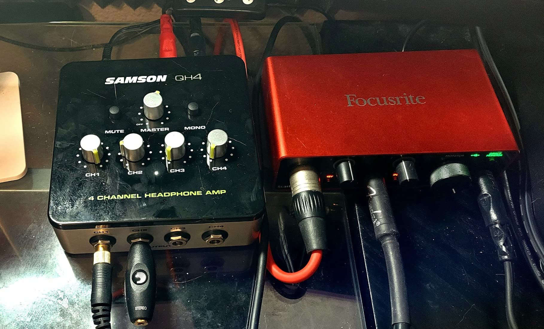 Samson QH4 4-Channel Headphone Amplifier customer photo 1