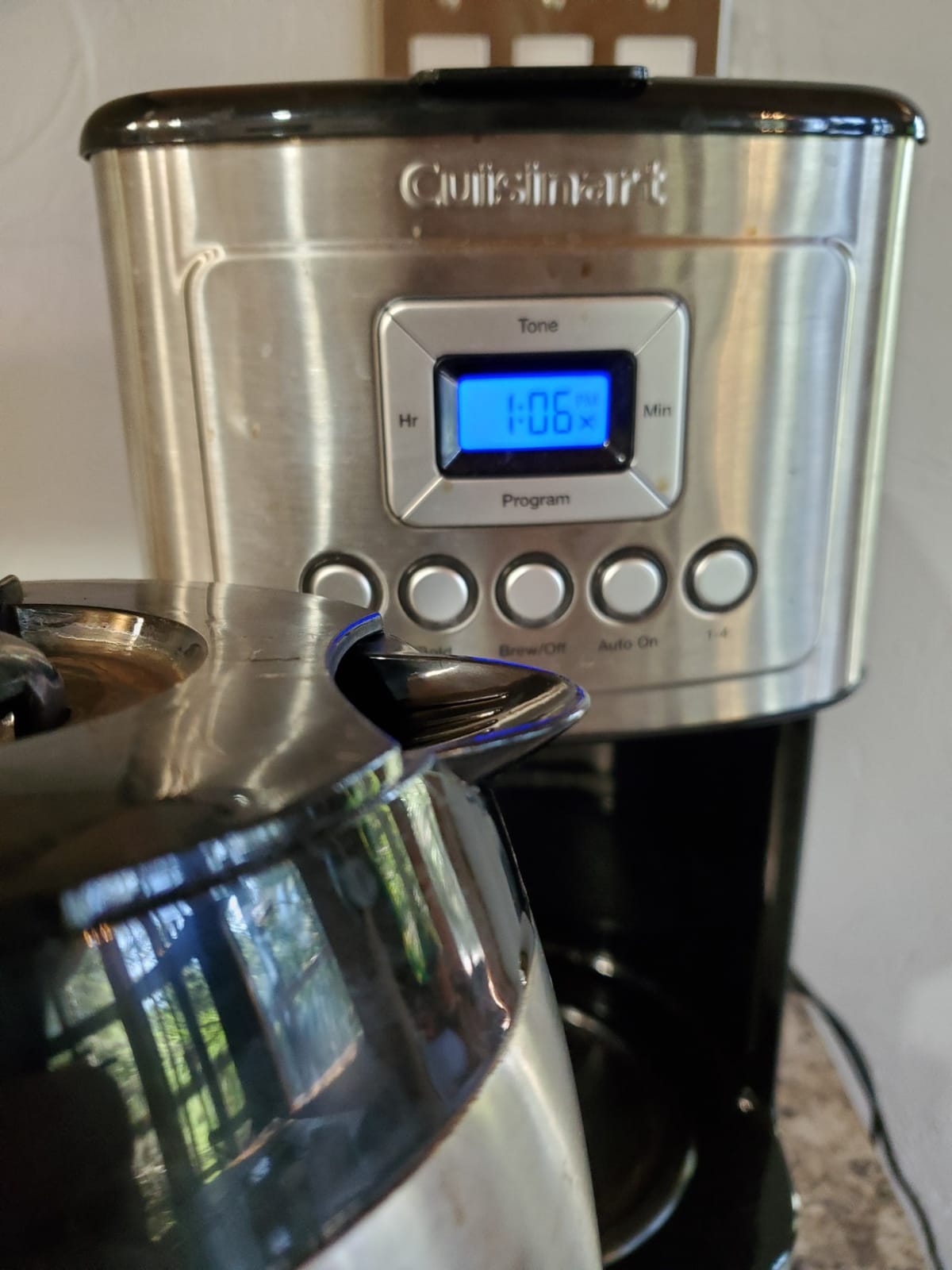 Cuisinart 12-Cup Coffee Maker, Programmable PerfecTemp Thermal Carafe Coffee Machine with 1-4 Cup Setting, DCC-3400NAS, Silver customer photo 2