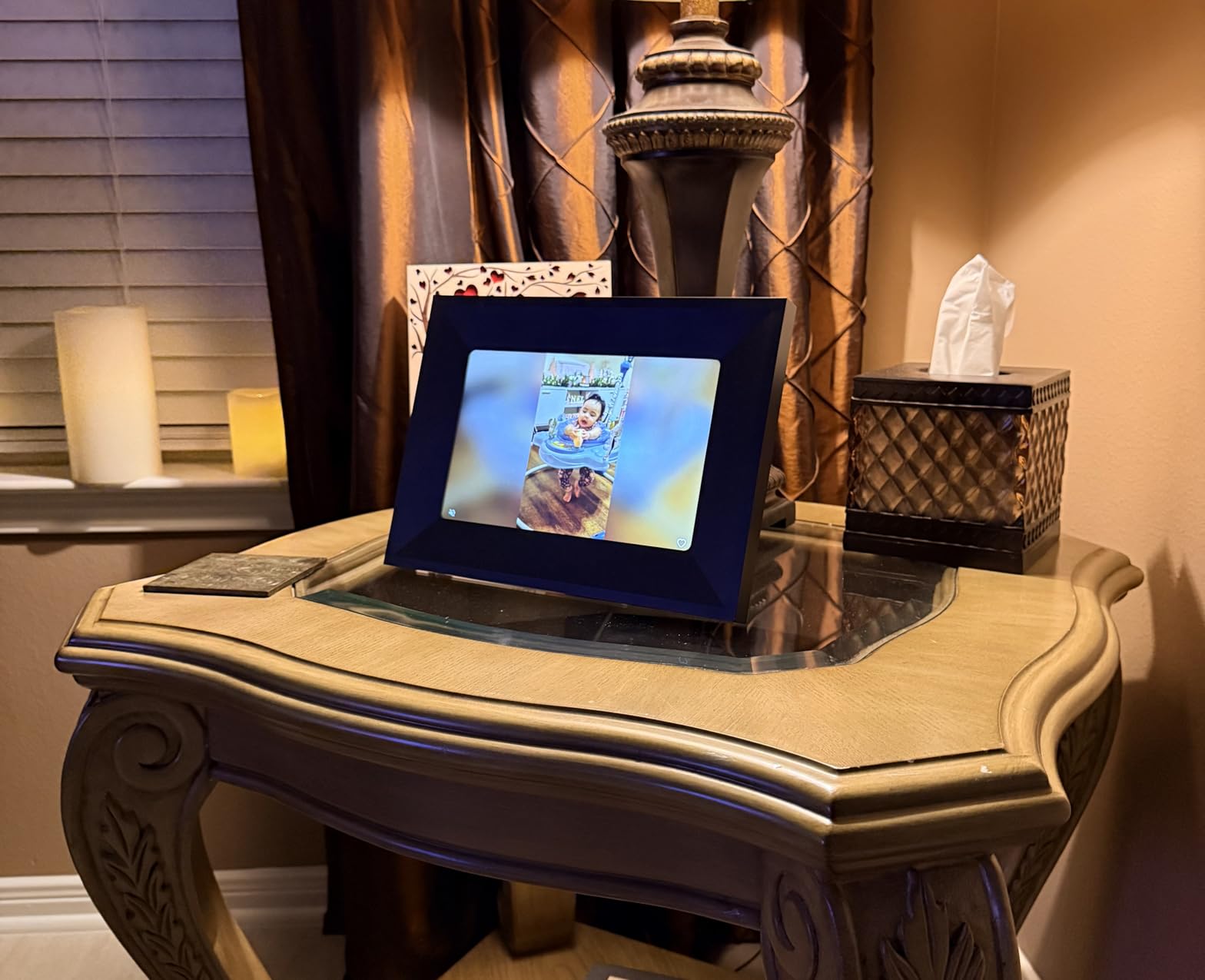Skylight Digital Picture Frame, Load from Phone Capability, 10