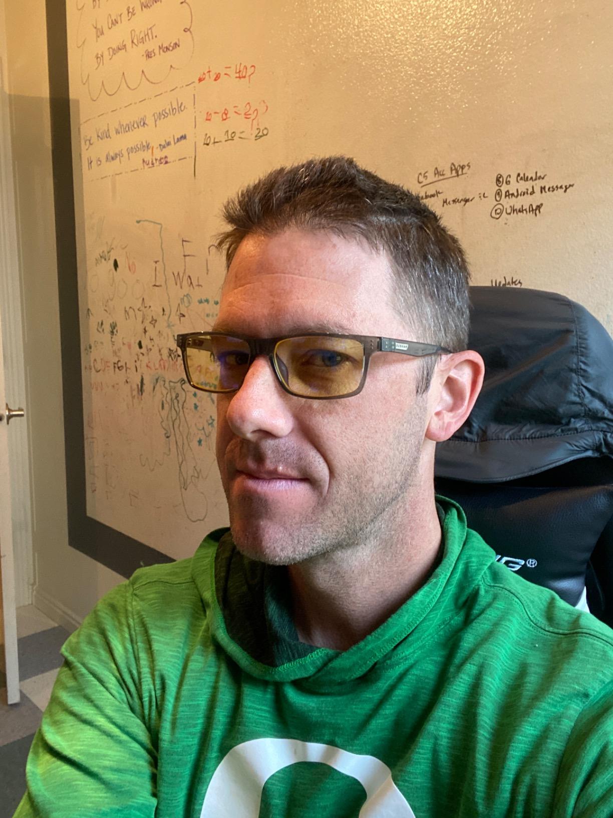 GUNNAR - Premium Gaming and Computer Glasses - Blocks 35-98% Blue Light - Vertex customer photo 2