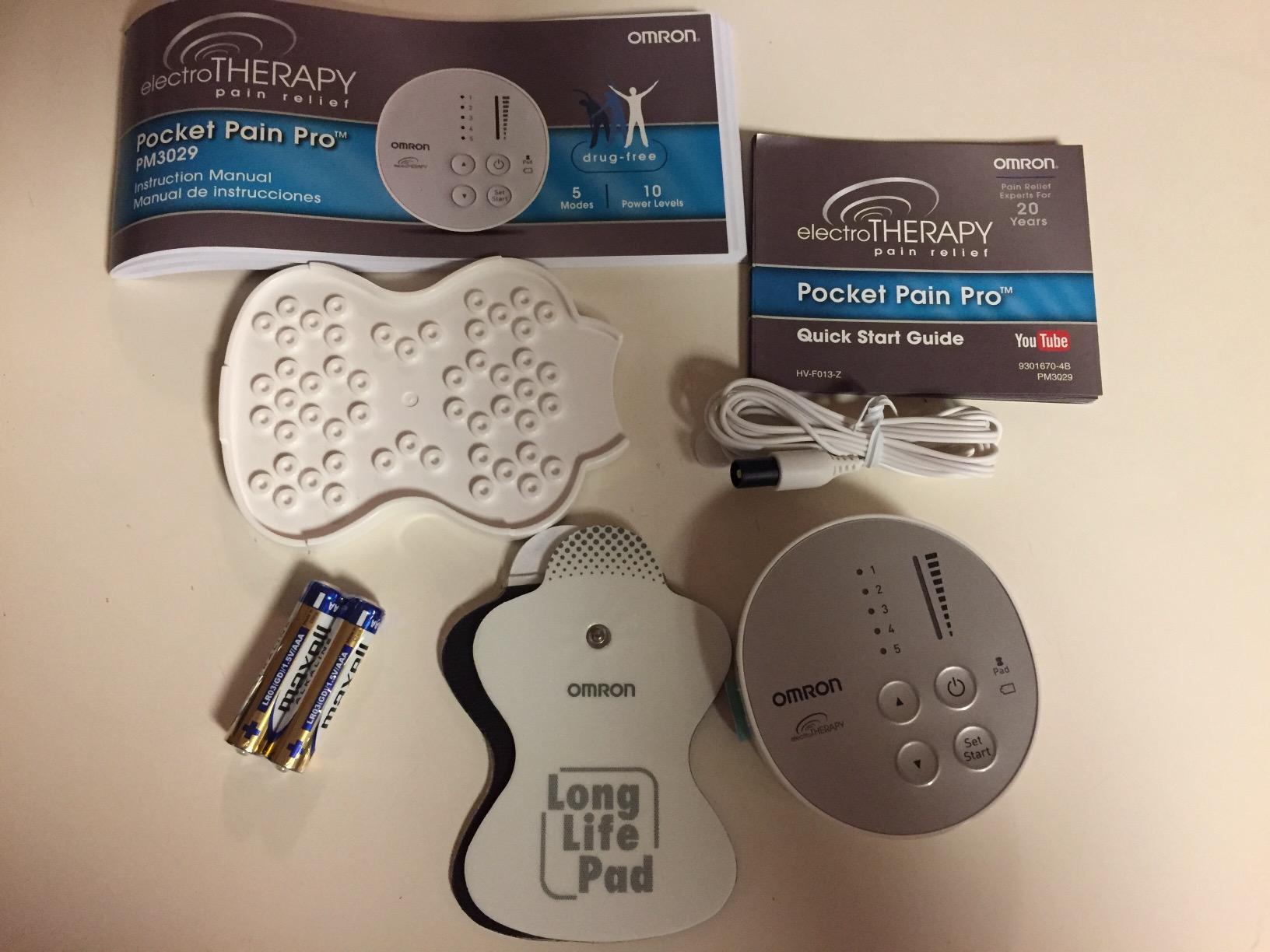 Omron Pocket Pain Pro TENS Unit Muscle Stimulator | For Drug-Free Pain Relief - Portable Electric Massager for Muscles and Joints - Includes 2 Reusable TENS Unit Pads customer photo 2